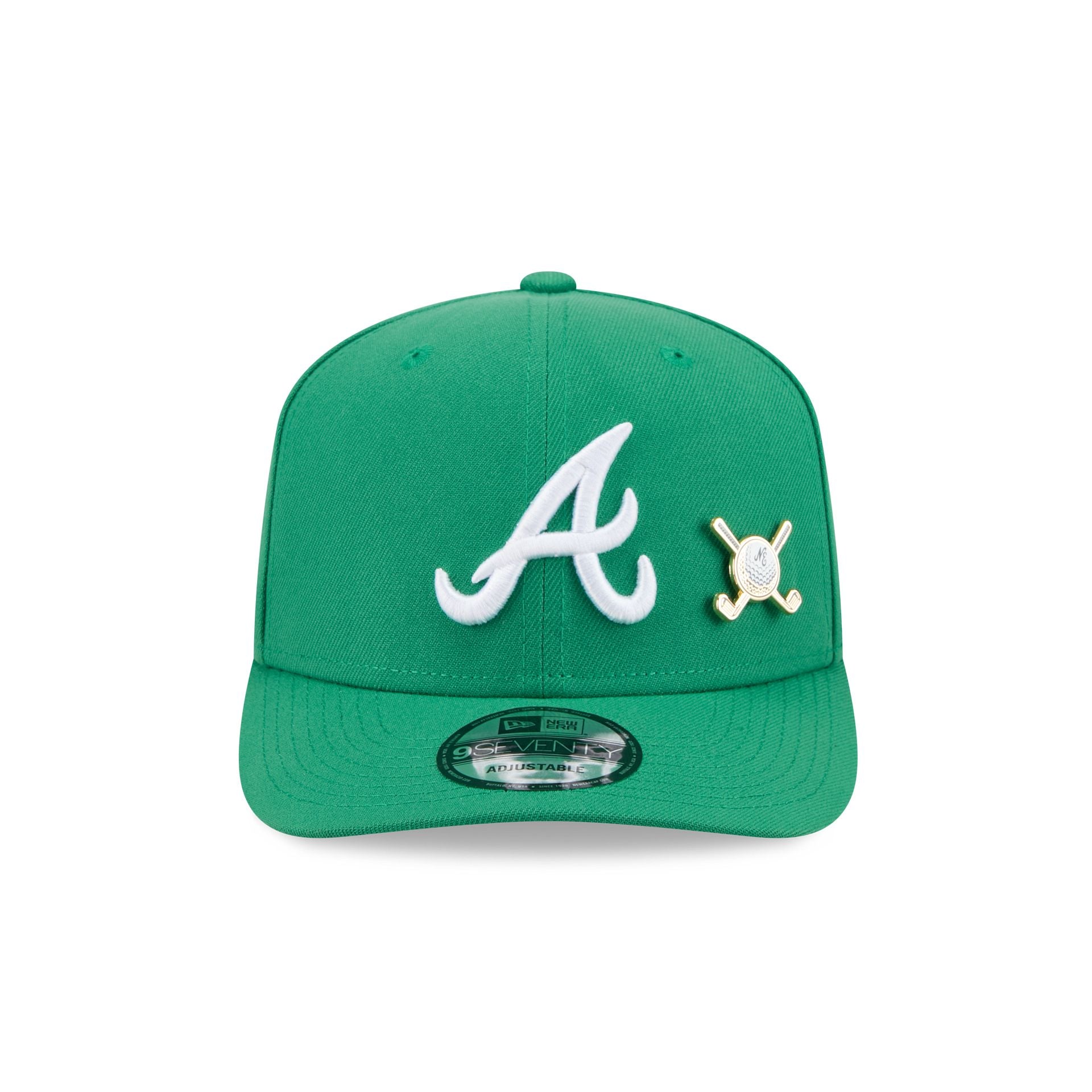 Atlanta Braves Tee Time 9SEVENTY Trucker Hat - Image 2