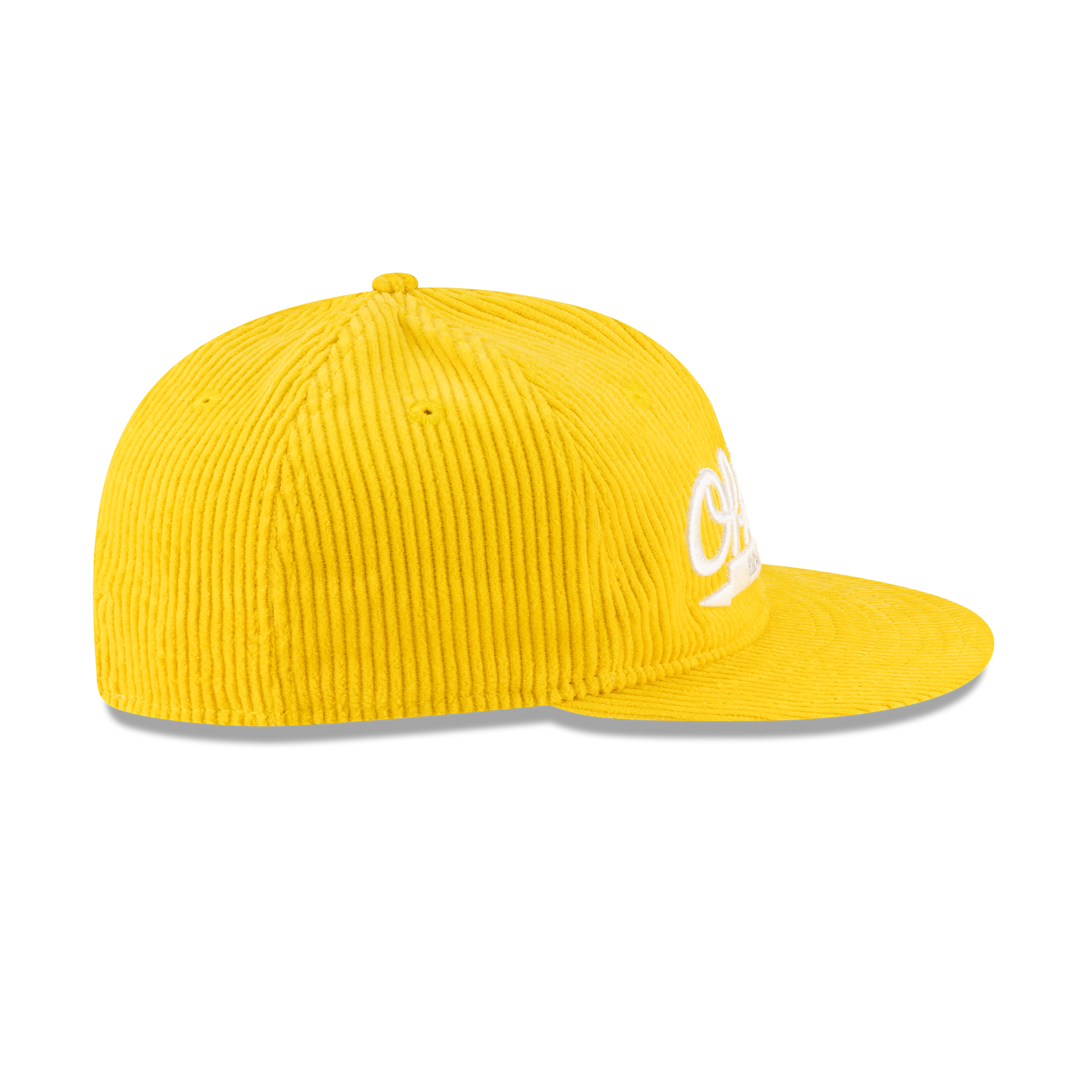 New Era Branded Official Corduroy Gold Retro Crown 9FIFTY Snapback Hat - Image 5