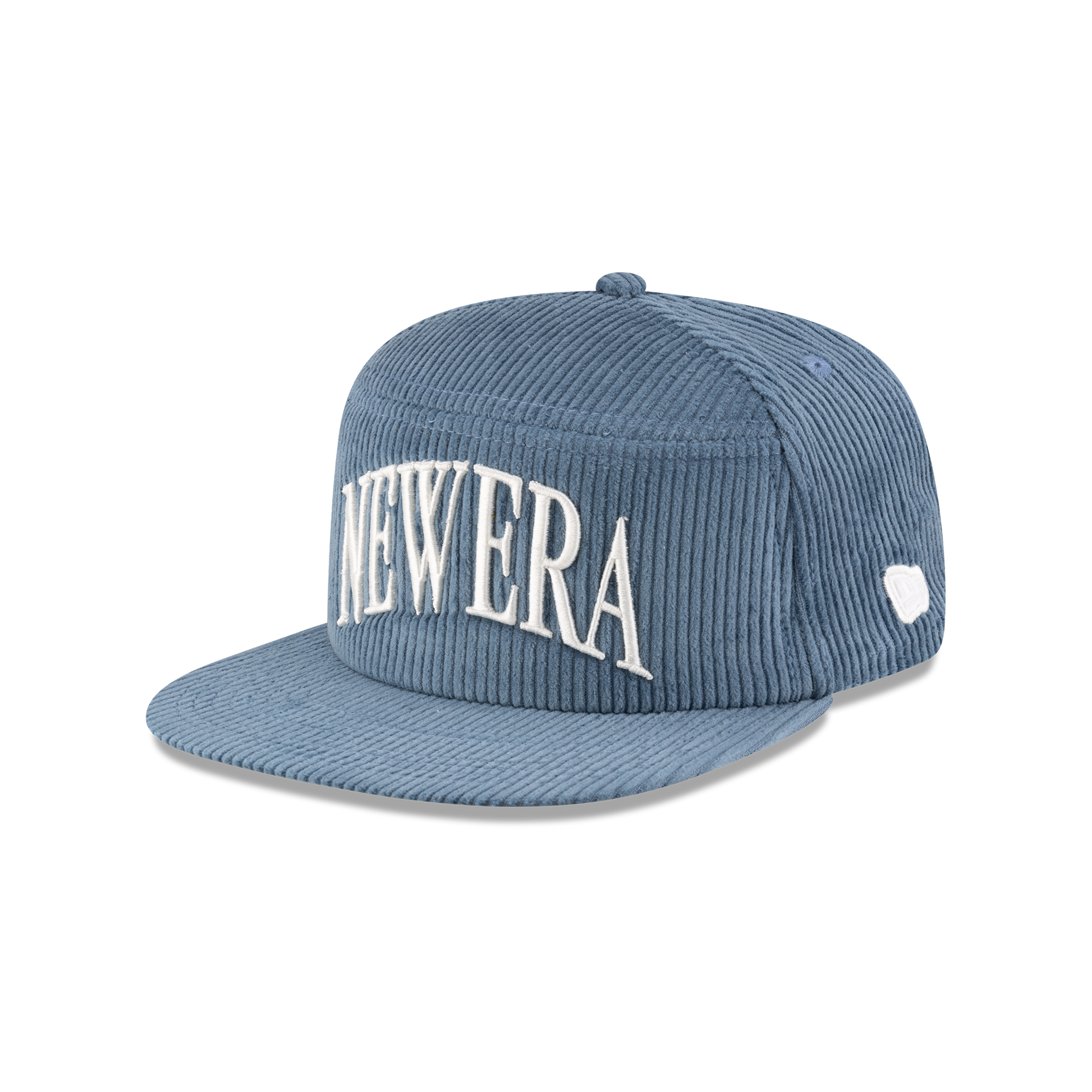 New Era Branded Paragon Corduroy Indigo Split Panel 9FIFTY Snapback Hat