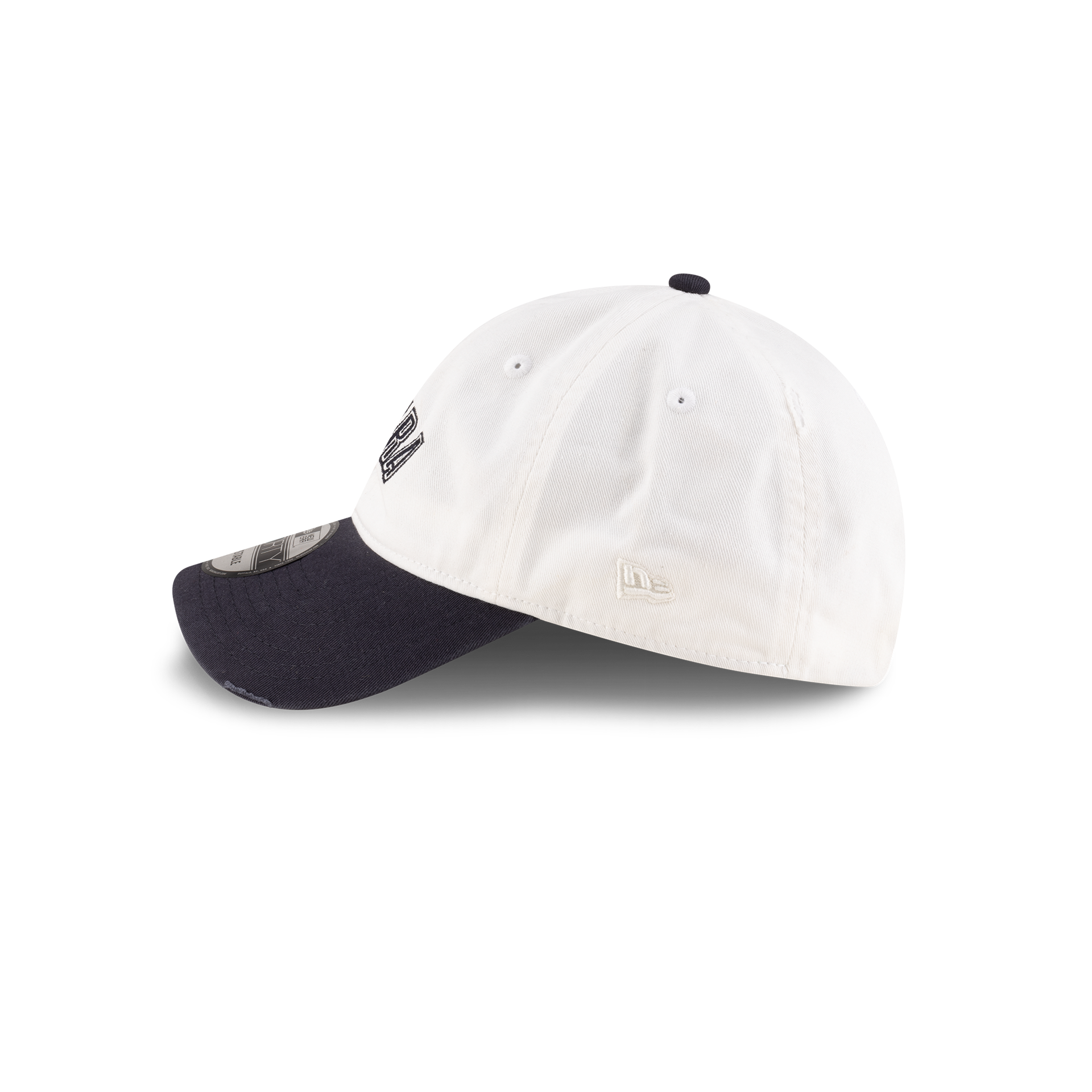 New Era Branded Sweep Rugby College White 9FORTY Adjustable Hat - Image 4