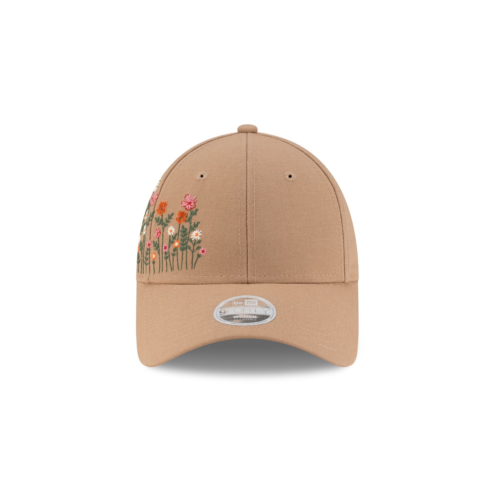 New Era Cap Women's Floral Brown 9FORTY Snapback Hat - Image 2