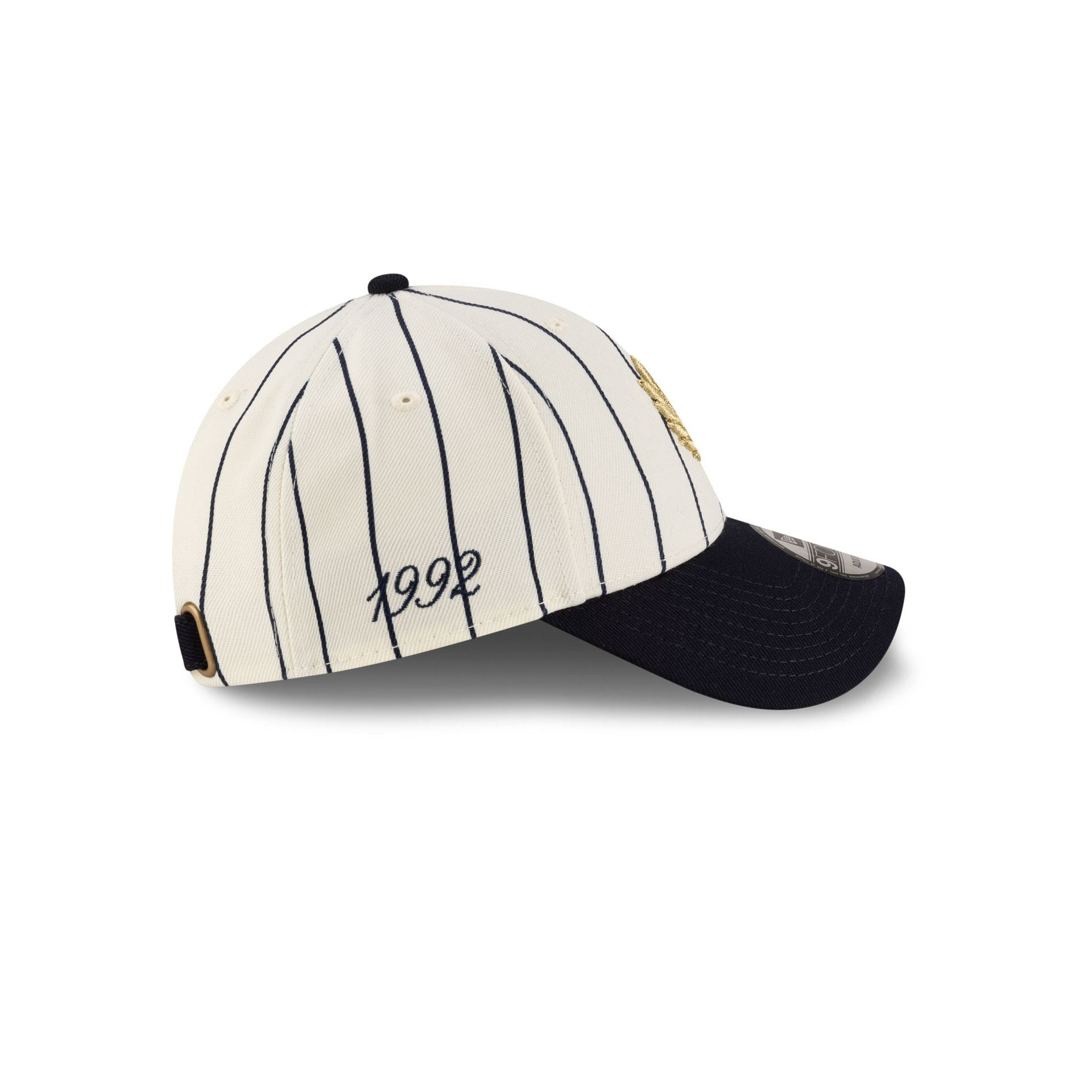 TRUE. Navy Pinstripe 9FORTY Adjustable Hat - Image 4
