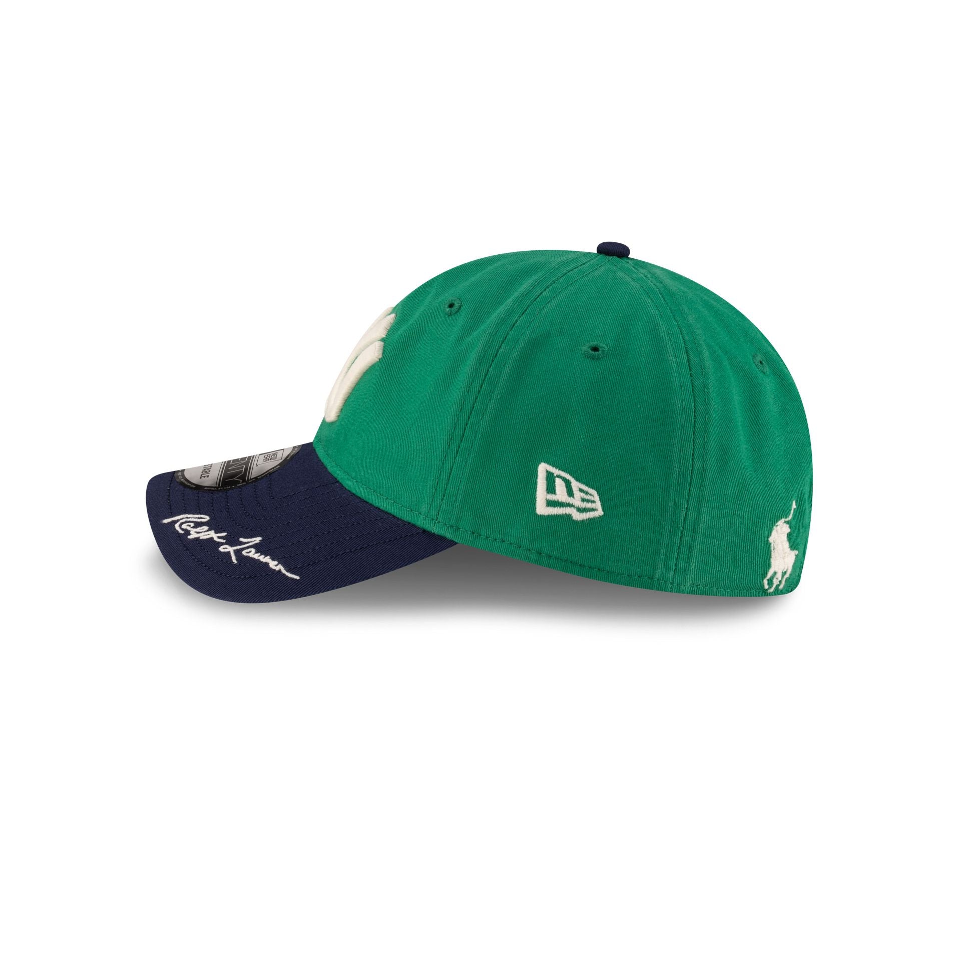 Ralph Lauren x New York Yankees Green 9TWENTY Adjustable Hat - Image 4