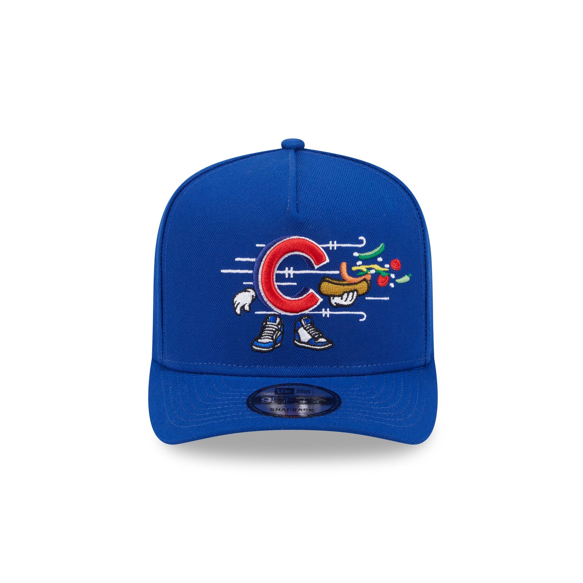Chicago Cubs Cartoon 9FIFTY A-Frame Snapback Hat - Image 2