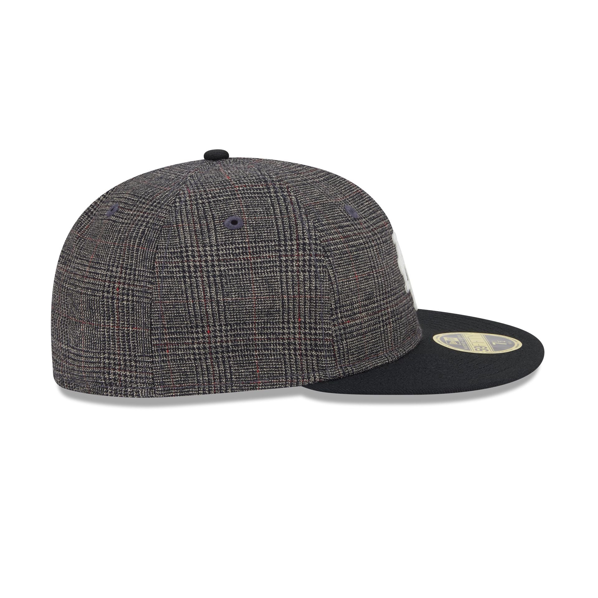 New York Mets Plaid Retro Crown 59FIFTY Fitted Hat - Image 5