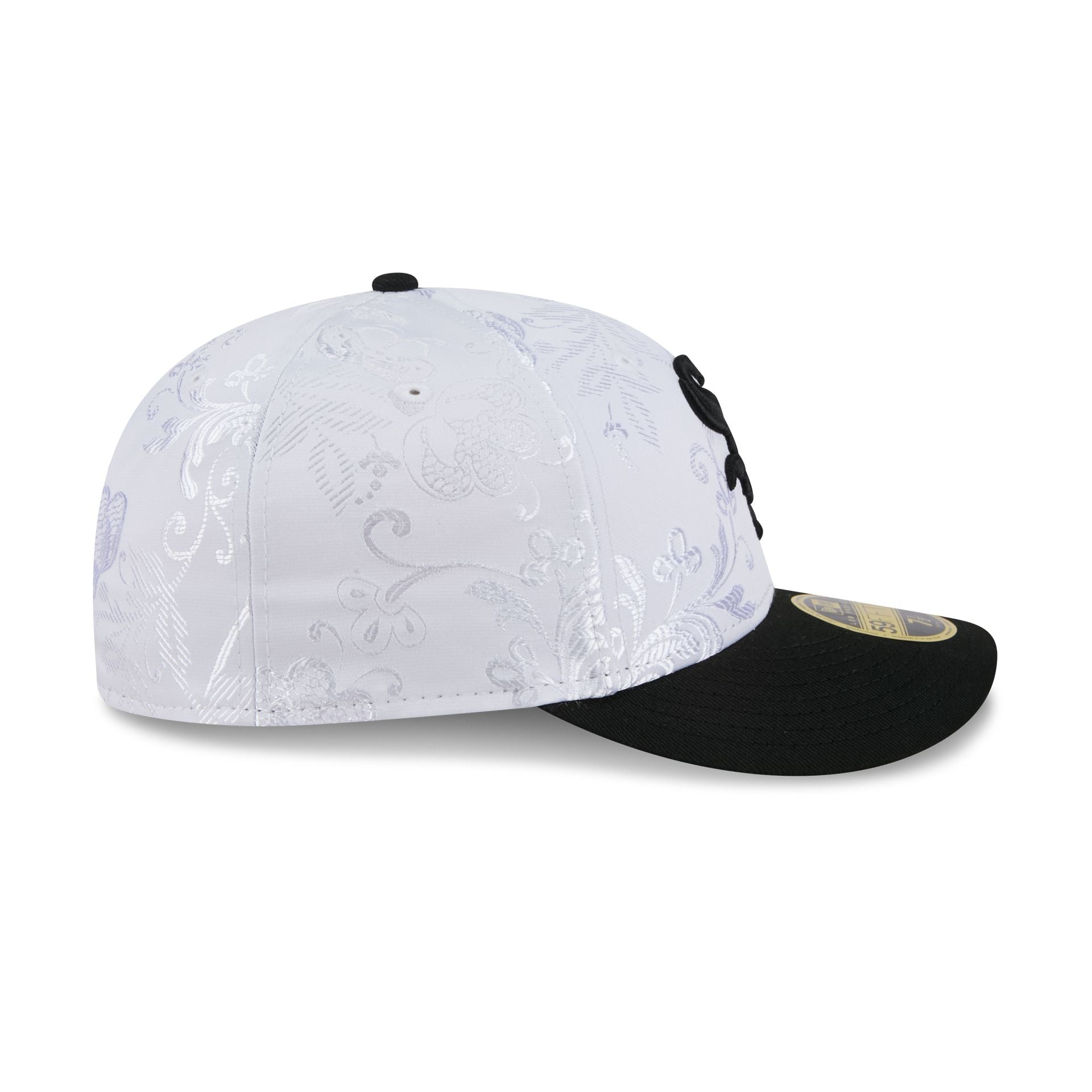 Chicago White Sox Floral Shine Low Profile 59FIFTY Fitted Hat - Image 5