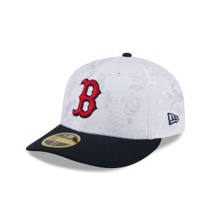 Boston Red Sox Floral Shine Low Profile 59FIFTY Fitted Hat