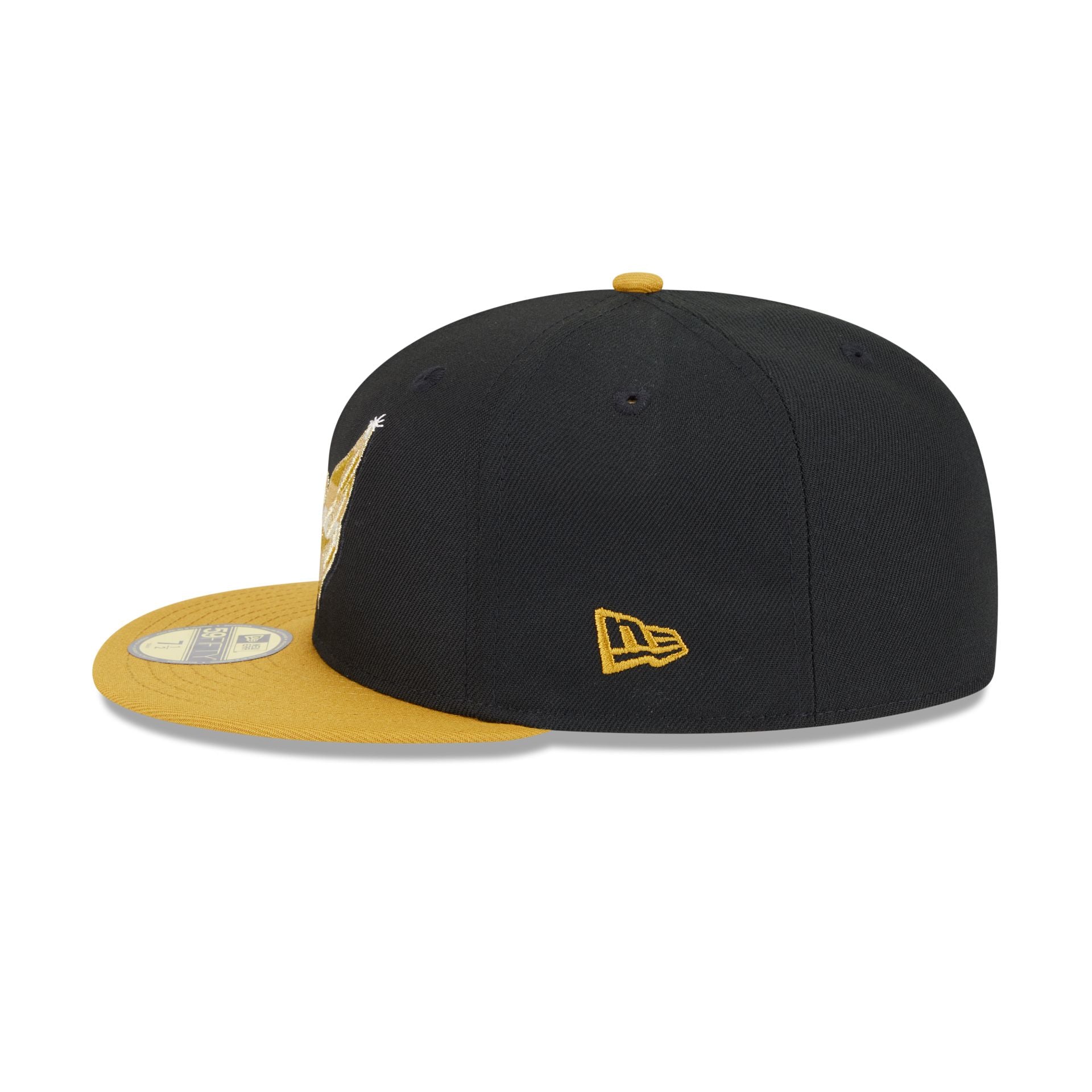 Washington Capitals Metallic Gold Logo 59FIFTY Fitted Hat - Image 4