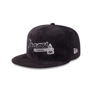Atlanta Braves Black Velvet 59FIFTY Fitted Hat