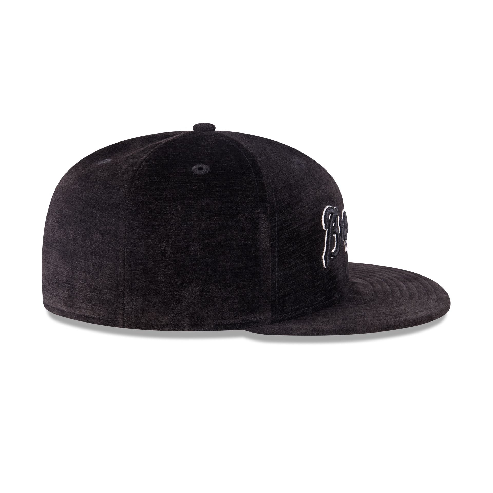 Atlanta Braves Black Velvet 59FIFTY Fitted Hat - Image 5
