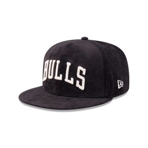 Chicago Bulls Black Velvet 59FIFTY Fitted Hat