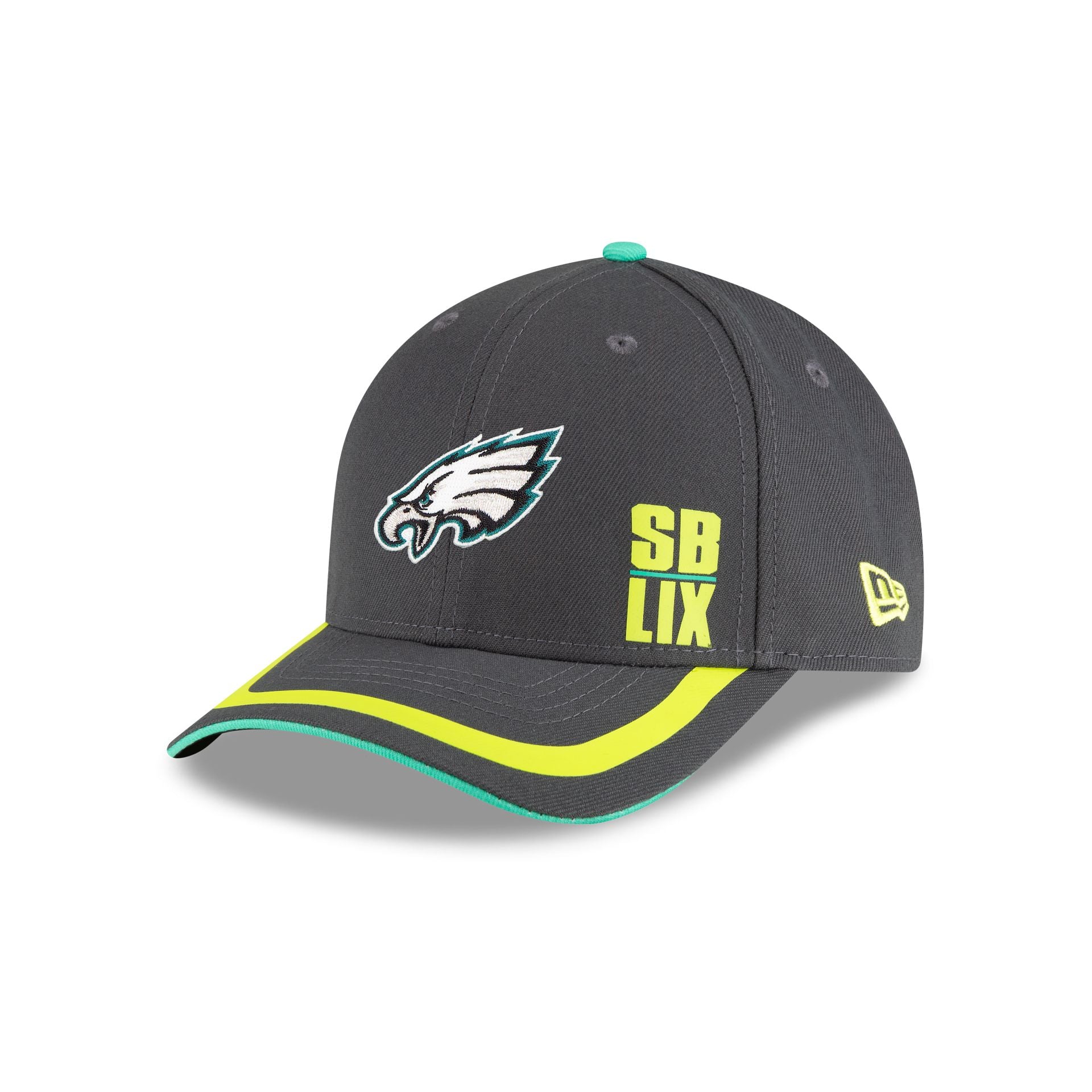 Philadelphia Eagles Super Bowl LIX Participation 9FORTY M-Crown Snapback Hat - Image 3