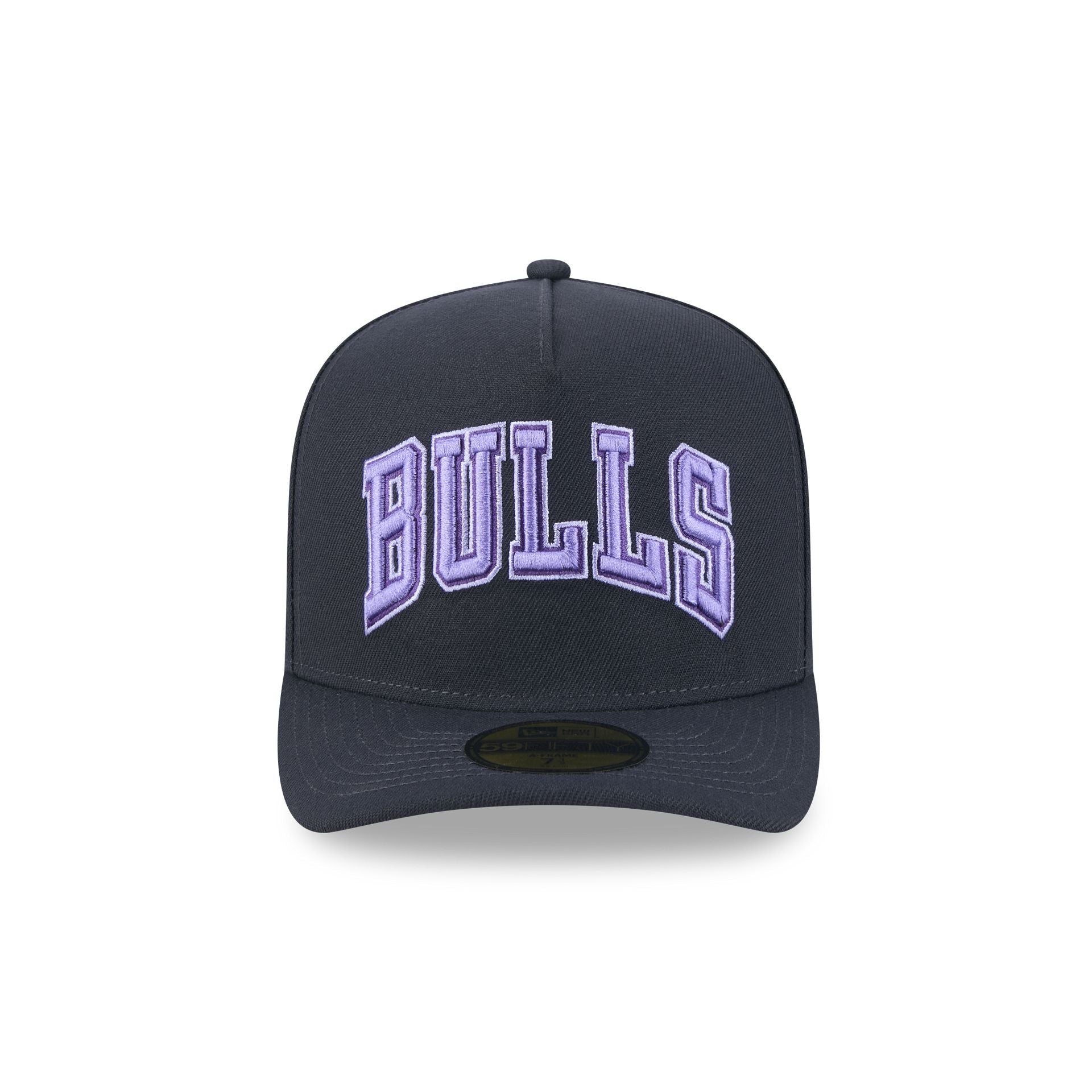 Chicago Bulls Navy Lavender 59FIFTY A-Frame Fitted Hat - Image 2