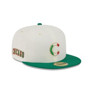 Chicago Cubs Beaded Linen 59FIFTY Fitted Hat