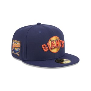 San Francisco Giants Blue Tartan 59FIFTY Fitted Hat