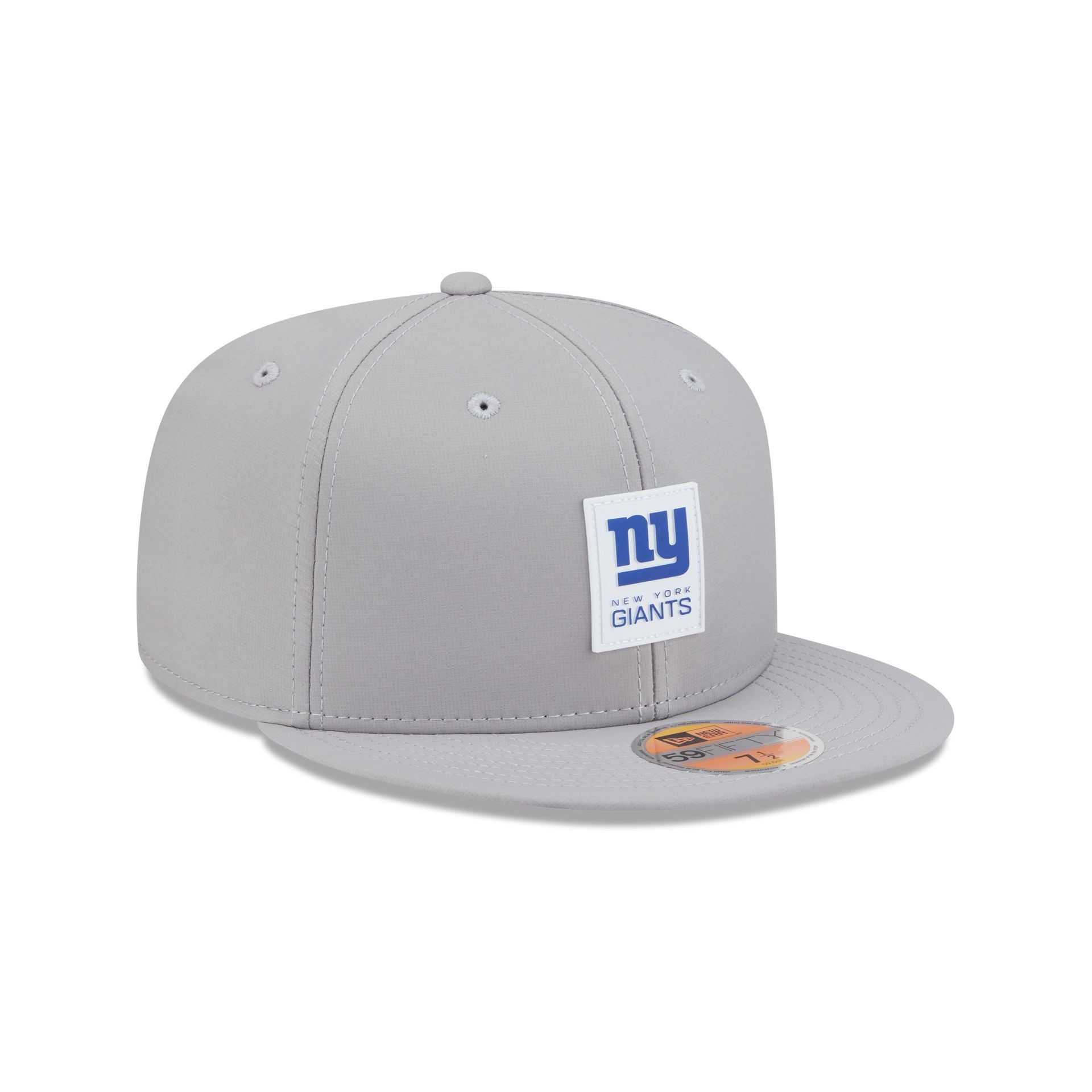 New York Giants 2025 Sideline Hot Weather Gray 59FIFTY Fitted Hat - Image 3