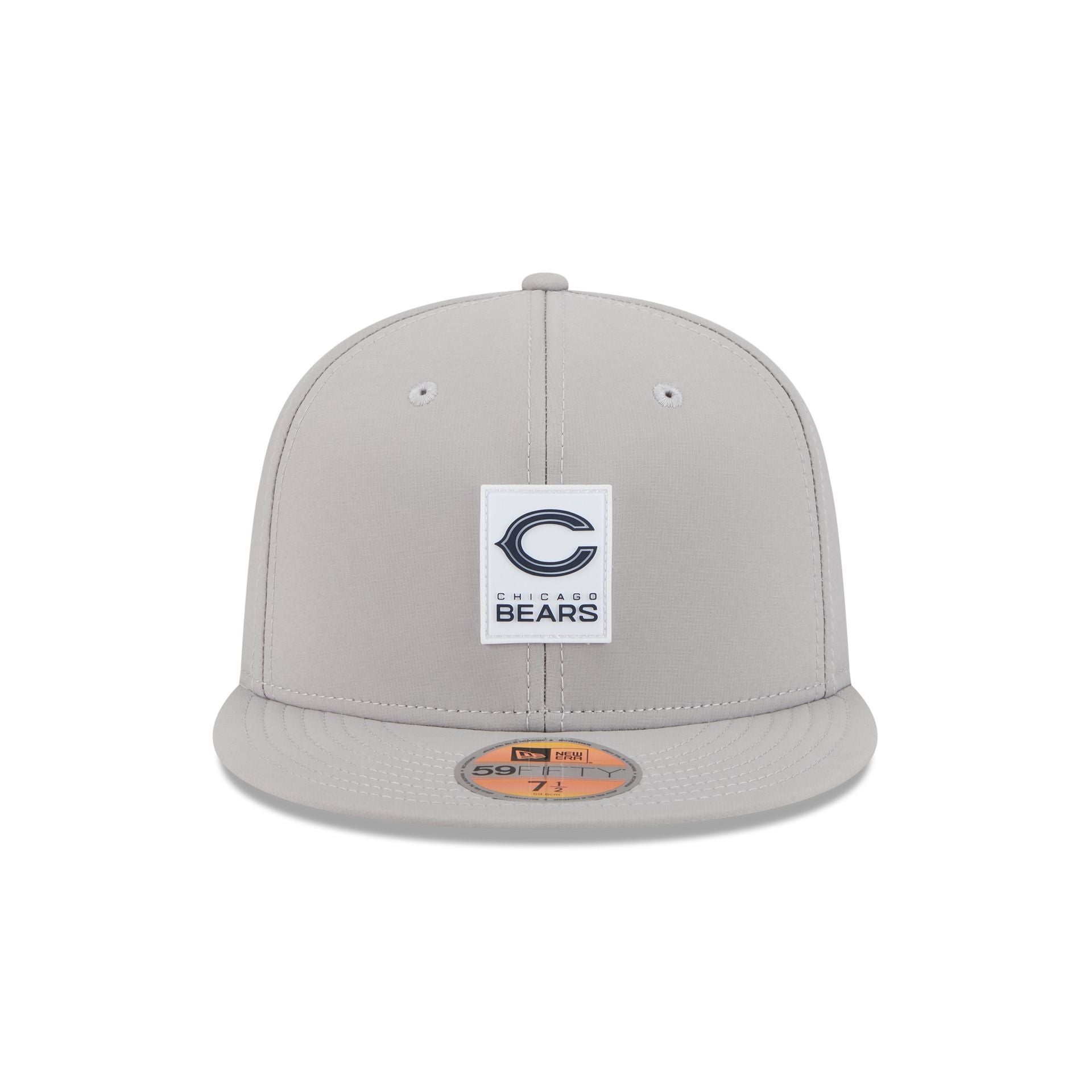 Chicago Bears 2025 Sideline Hot Weather Gray 59FIFTY Fitted Hat - Image 2
