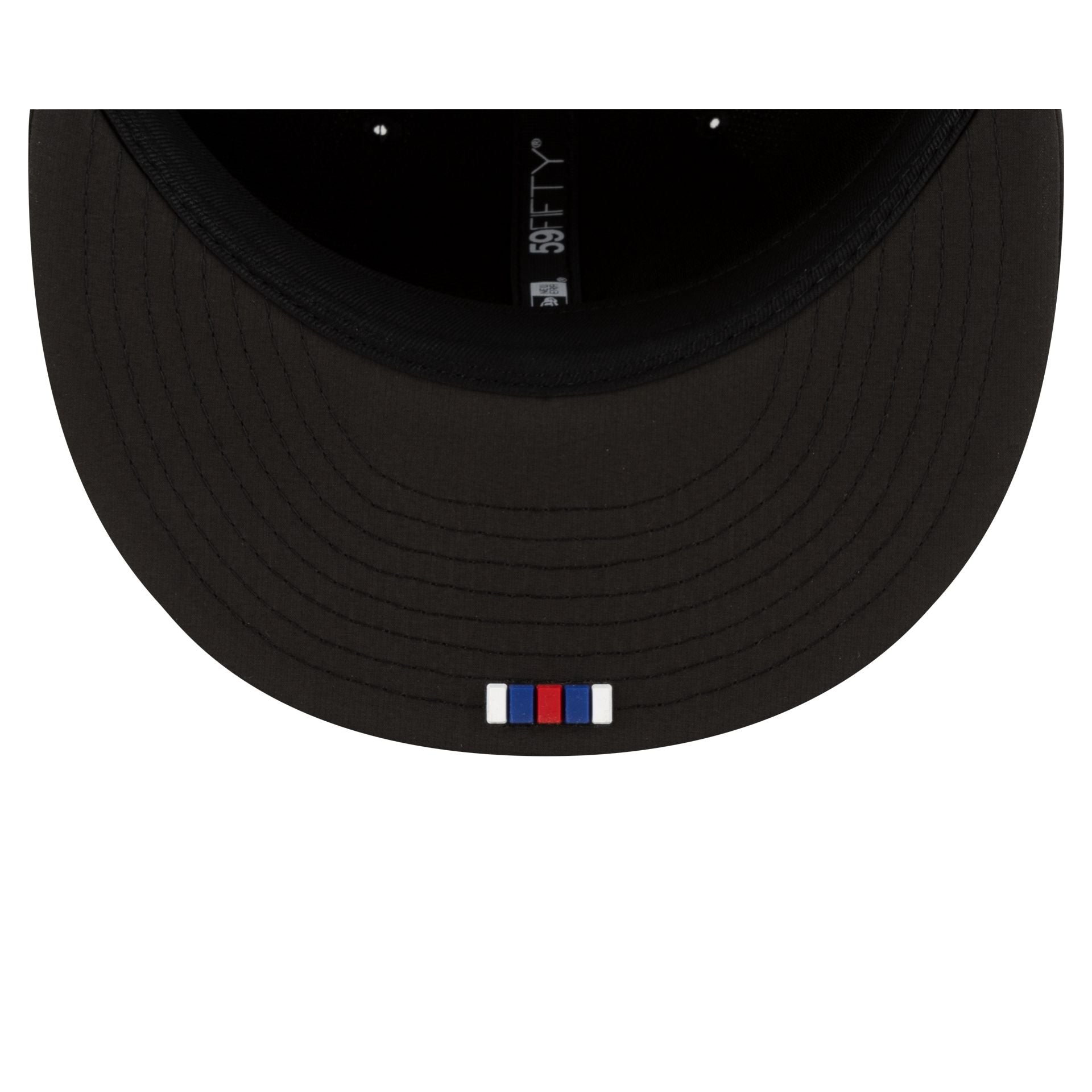 New York Giants 2025 Sideline Hot Weather Black 59FIFTY Fitted Hat - Image 7