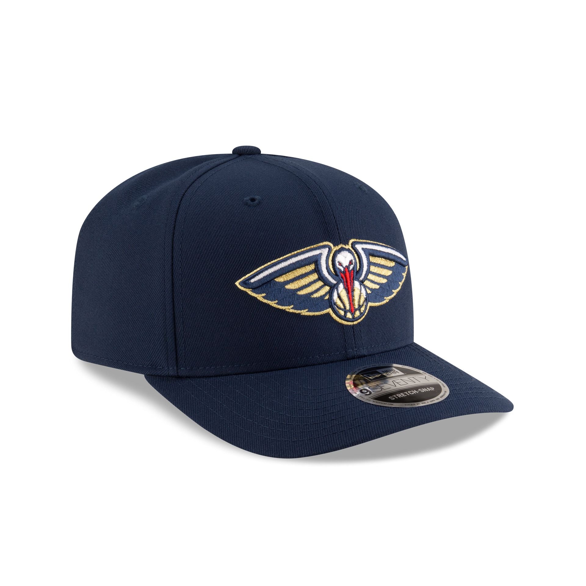 New Orleans Pelicans Team 9SEVENTY Stretch-Snap Hat - Image 2