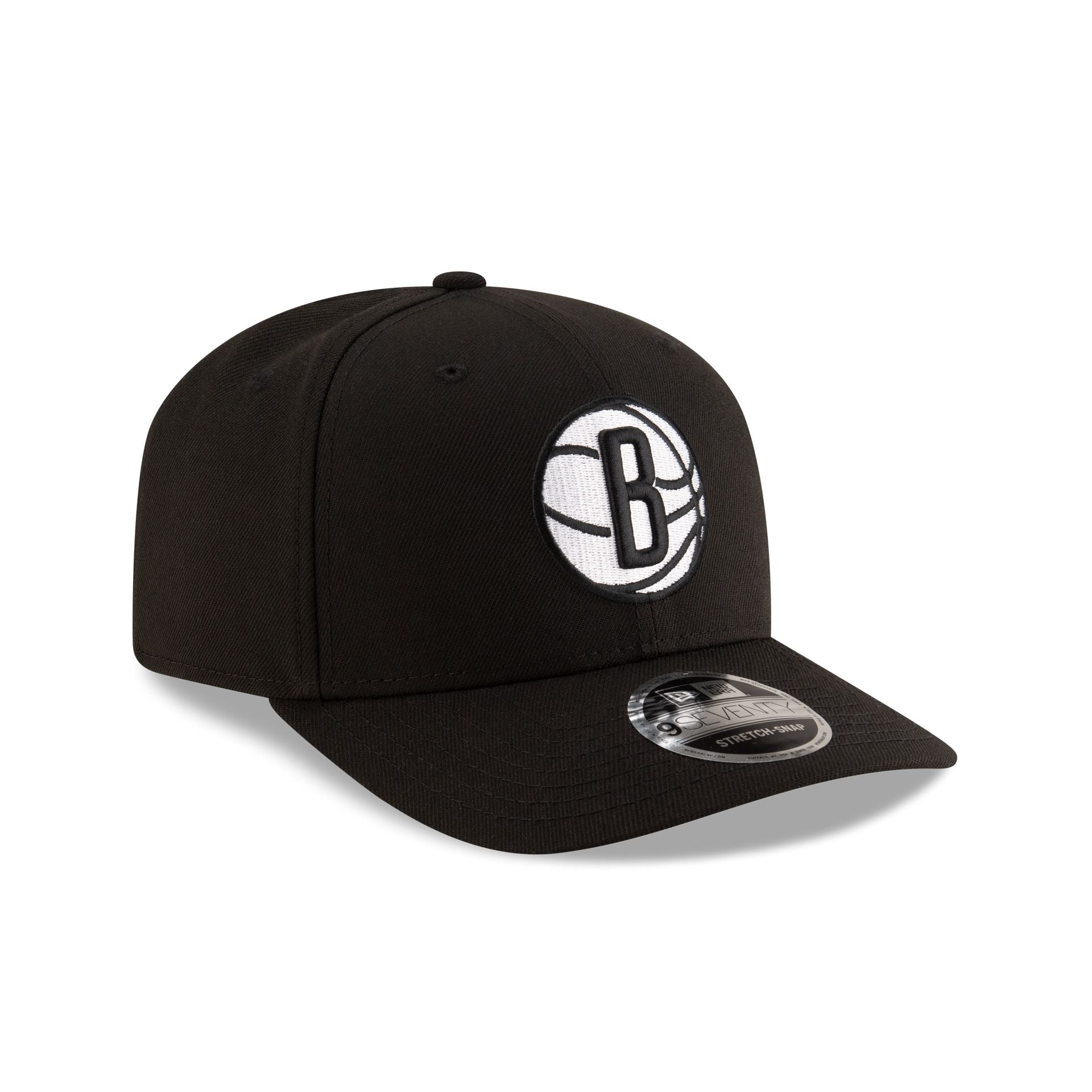Brooklyn Nets Team 9SEVENTY Stretch-Snap Hat - Image 3