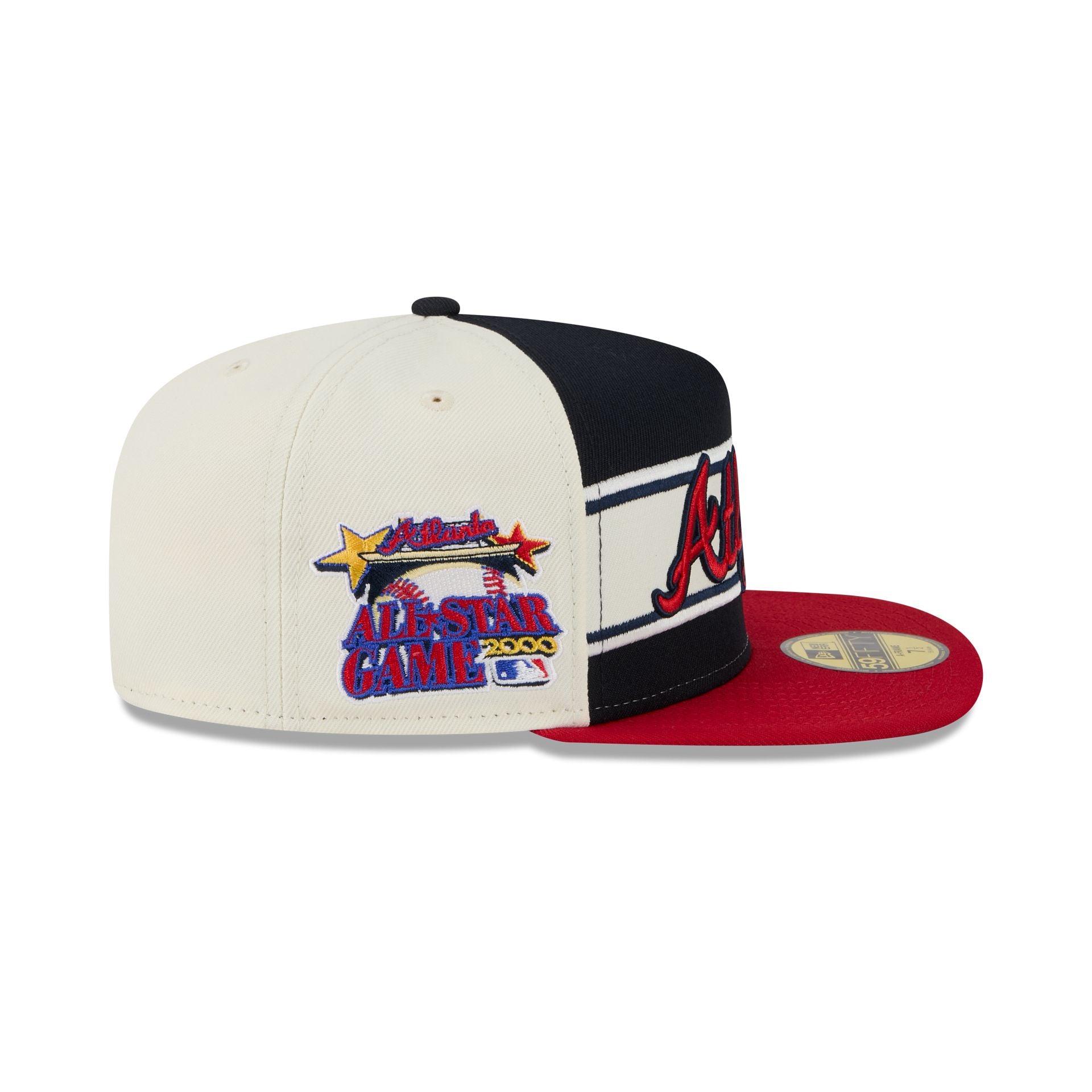 Atlanta Braves Summer Derby 59FIFTY A-Frame Fitted Hat - Image 4