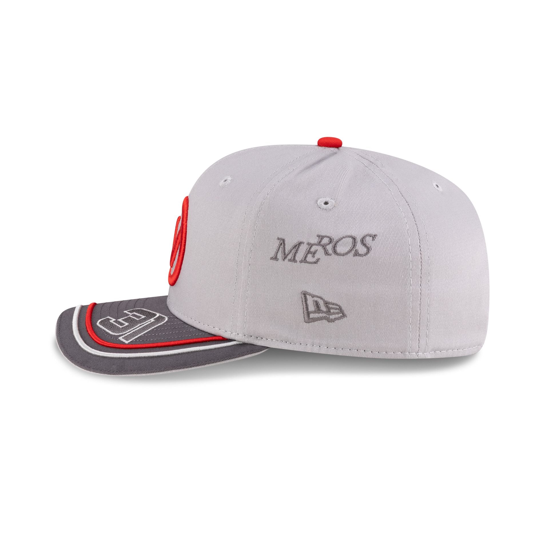 MoneyGram Haas F1 Team 200th Race Special Esteban Ocon 9SEVENTY Stretch-Snap Hat - Image 4