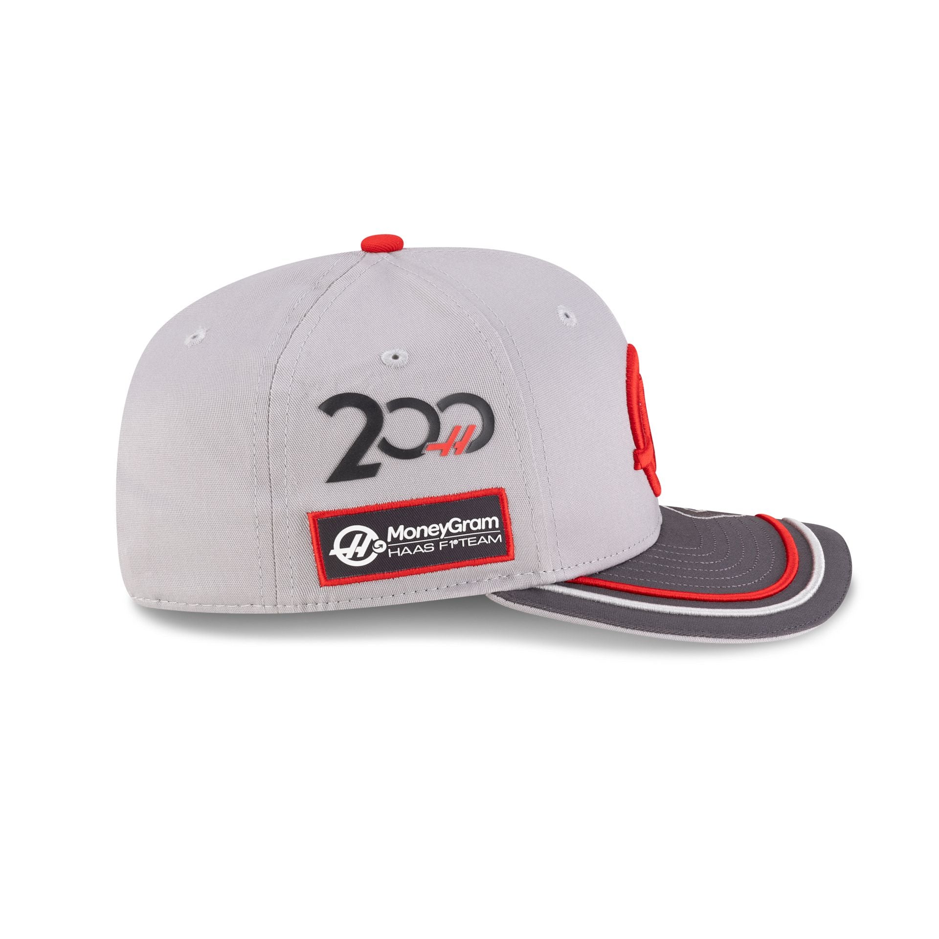 MoneyGram Haas F1 Team 200th Race Special Oliver Bearman 9SEVENTY Stretch-Snap Hat - Image 4