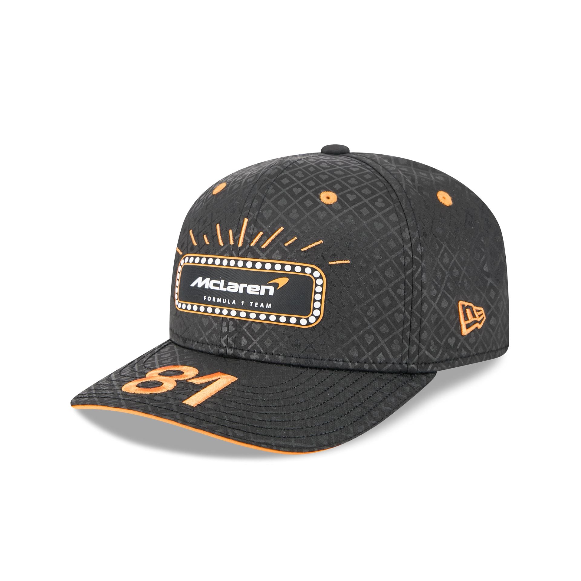 McLaren Formula 1 Team 2025 Las Vegas Race Special Oscar Piastri 9SEVENTY Stretch-Snap Hat - Image 3