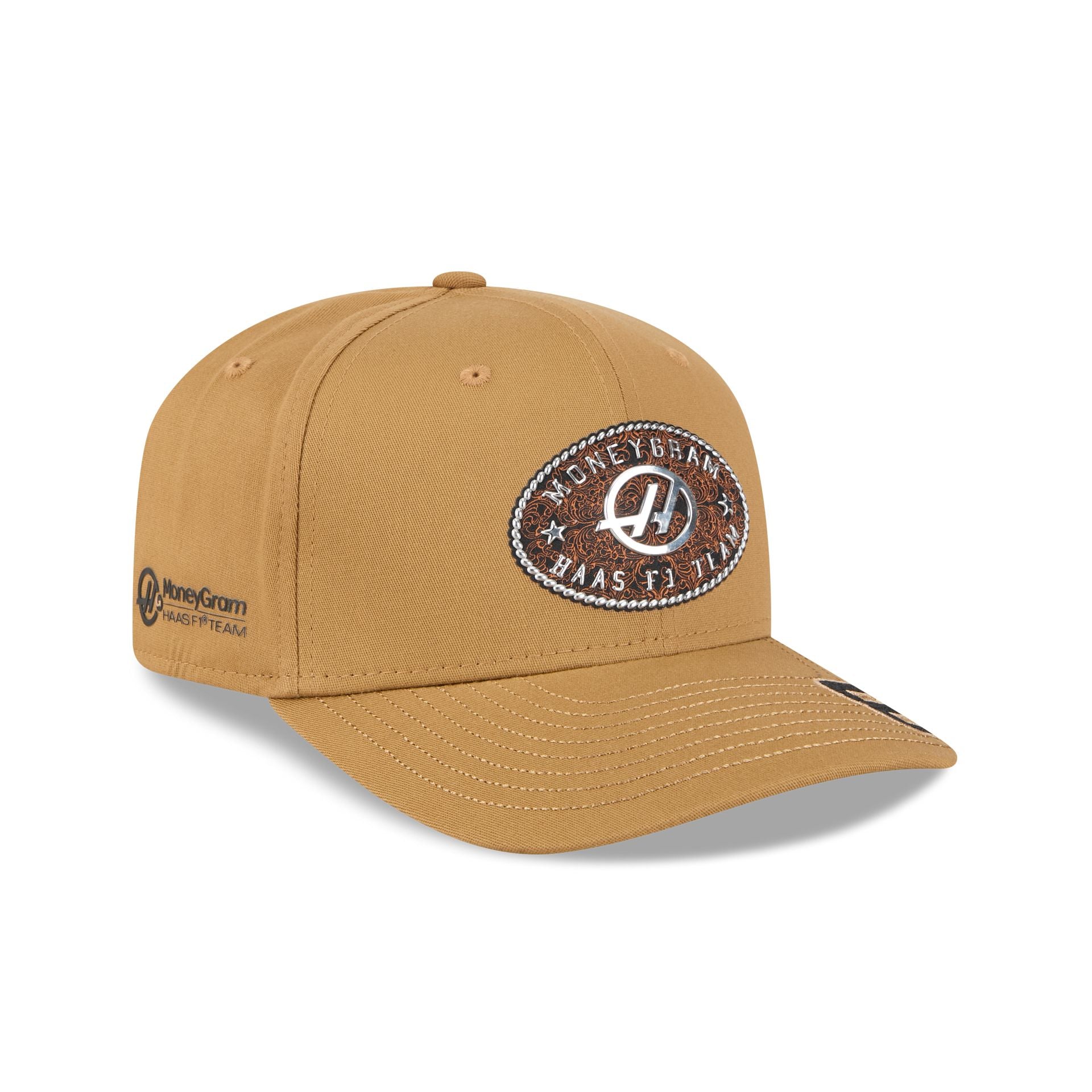 MoneyGram Haas F1 Team 2025 Austin Race Special Oliver Bearman 9SEVENTY Stretch-Snap Hat - Image 3
