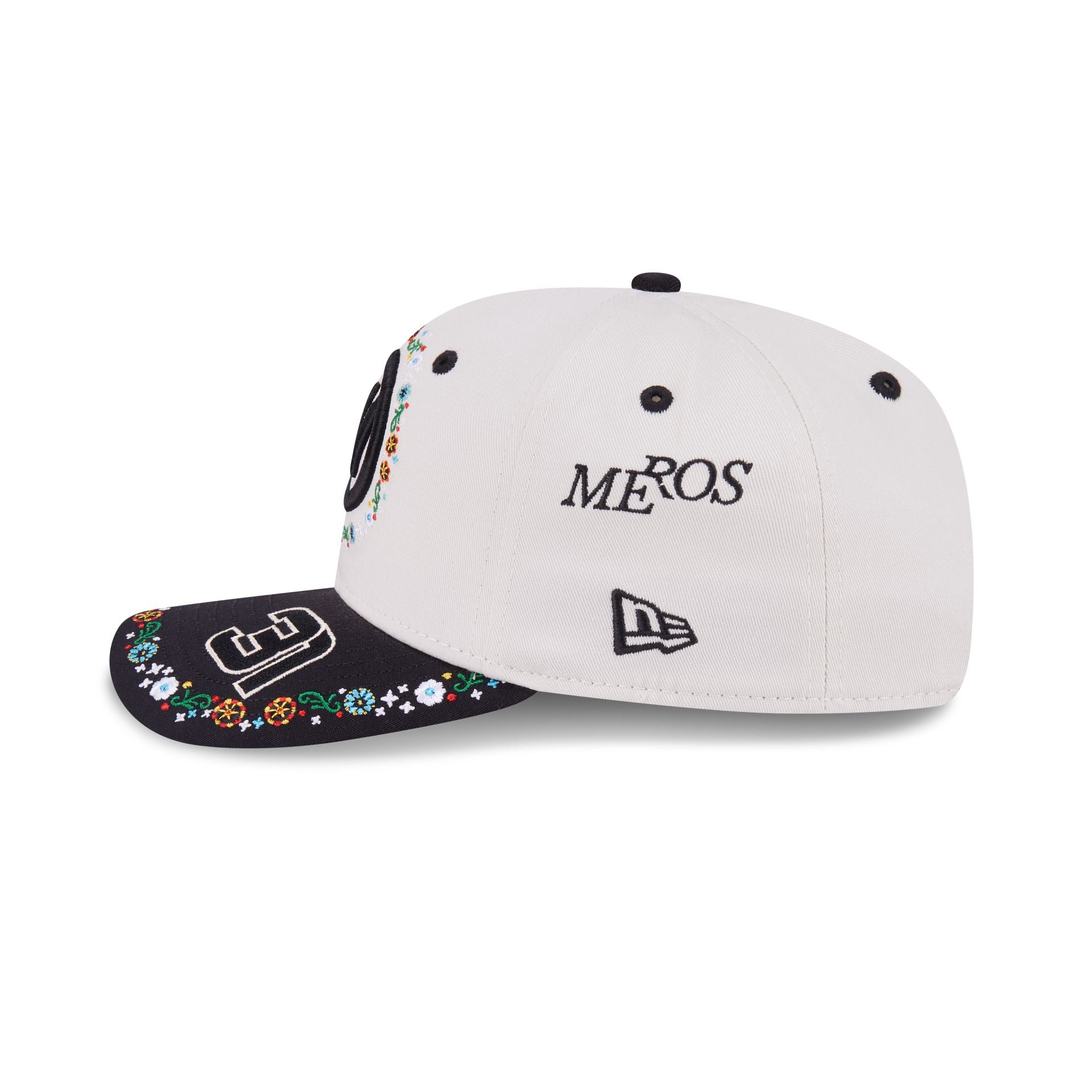 MoneyGram Haas F1 Team 2025 Mexico City Race Special Esteban Ocon 9SEVENTY Stretch-Snap Hat - Image 4
