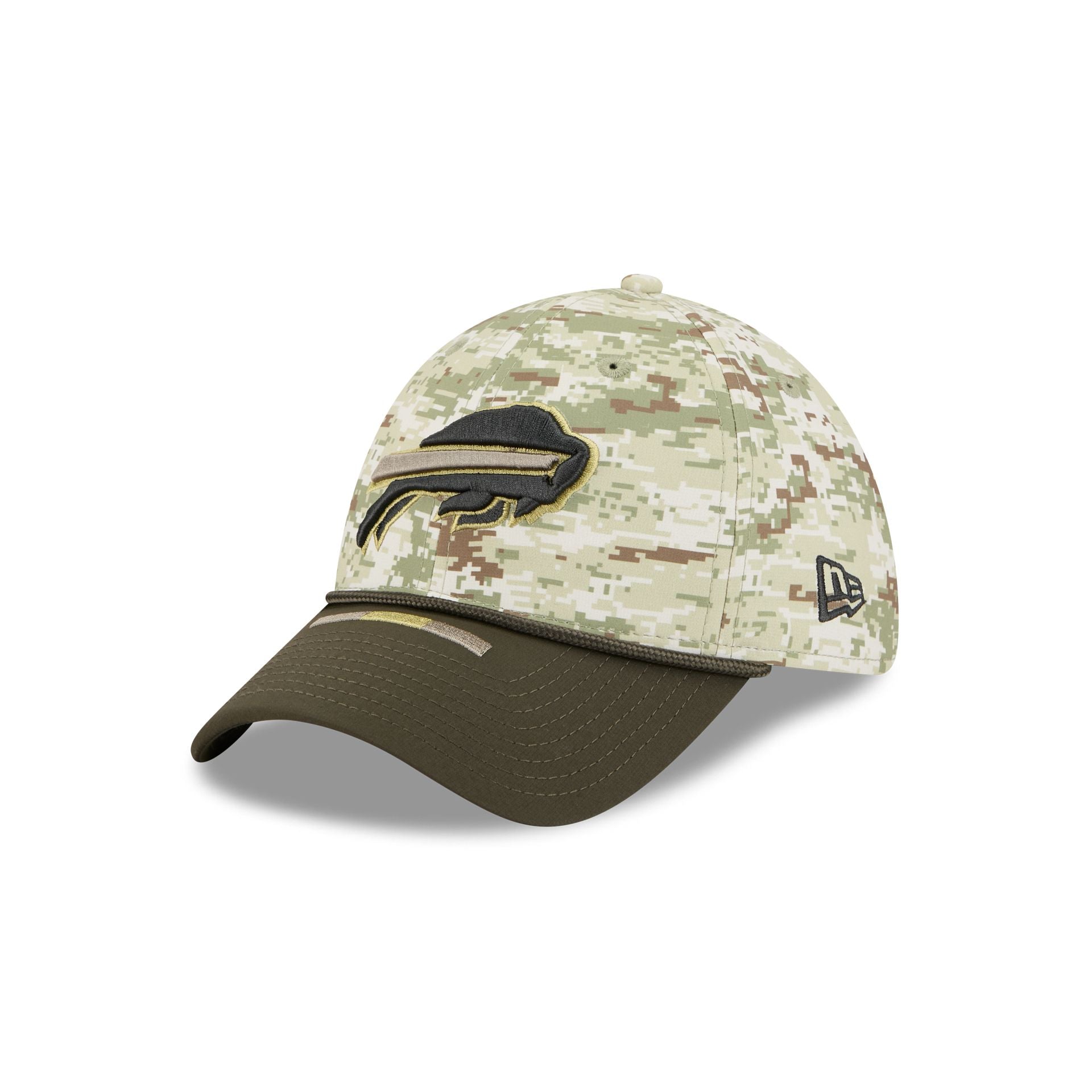 Buffalo Bills 2025 Salute to Service Digi Camo 39THIRTY Stretch Fit Hat - Image 3