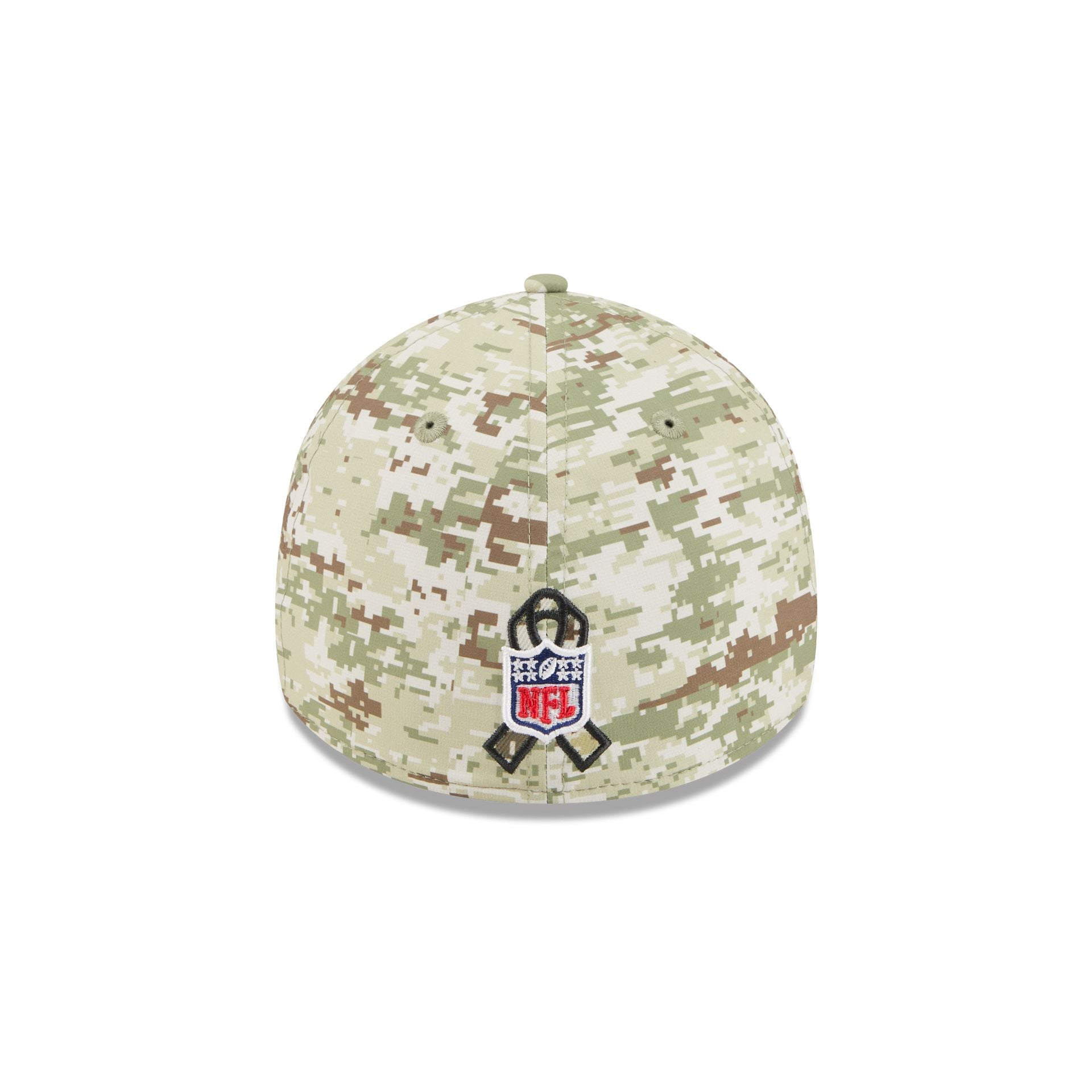 Miami Dolphins 2025 Salute to Service Digi Camo 39THIRTY Stretch Fit Hat - Image 6