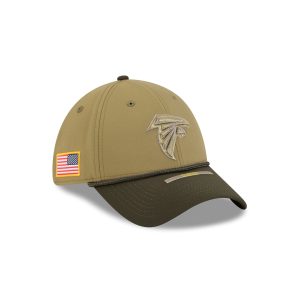 Atlanta Falcons 2025 Salute to Service 39THIRTY Stretch Fit Hat