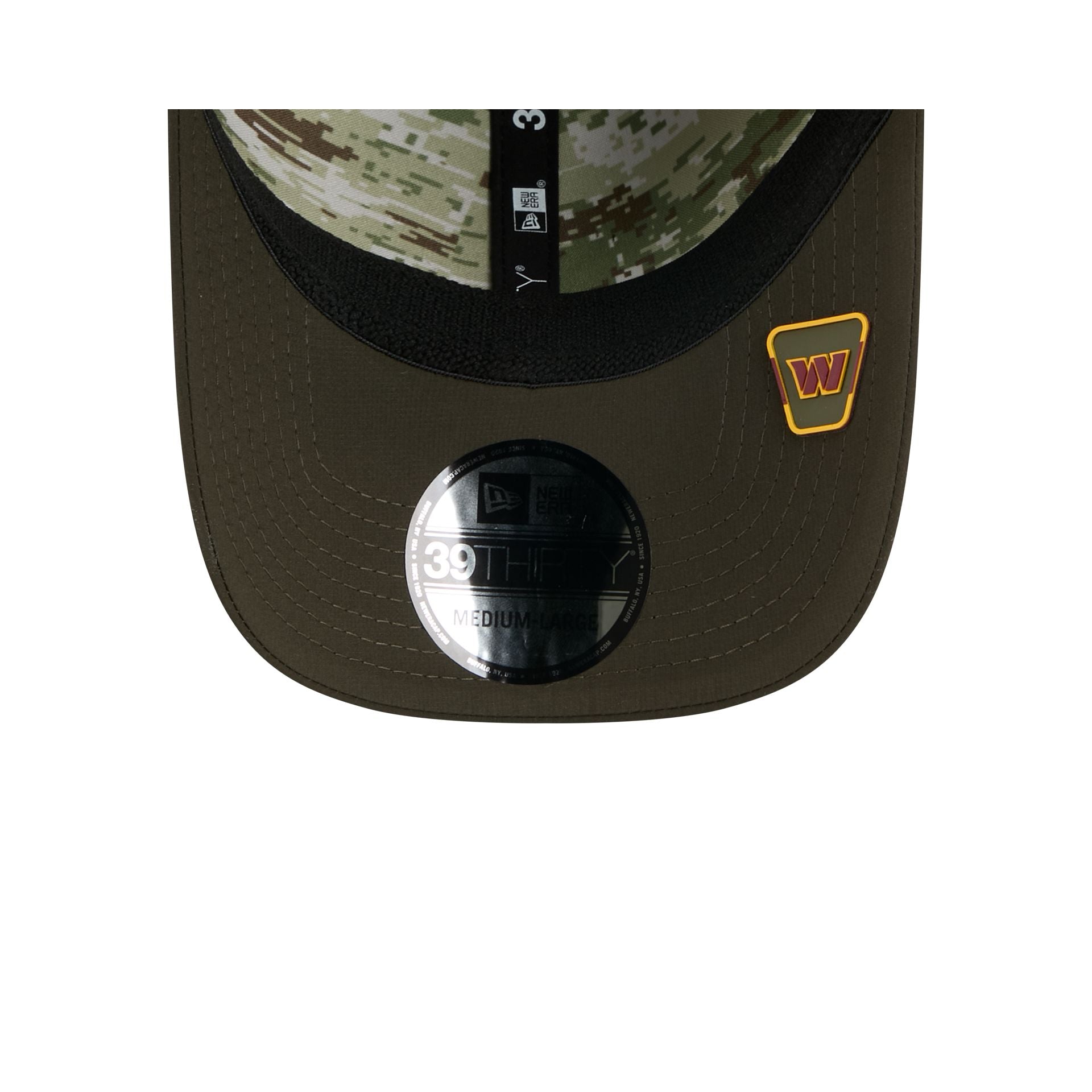 Washington Commanders 2025 Salute to Service 39THIRTY Stretch Fit Hat - Image 7