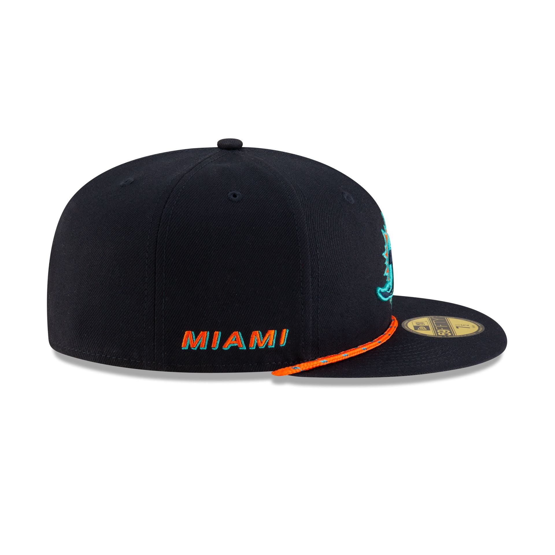 Miami Dolphins 2025 NFL Rivalries 59FIFTY Fitted Hat - Image 4