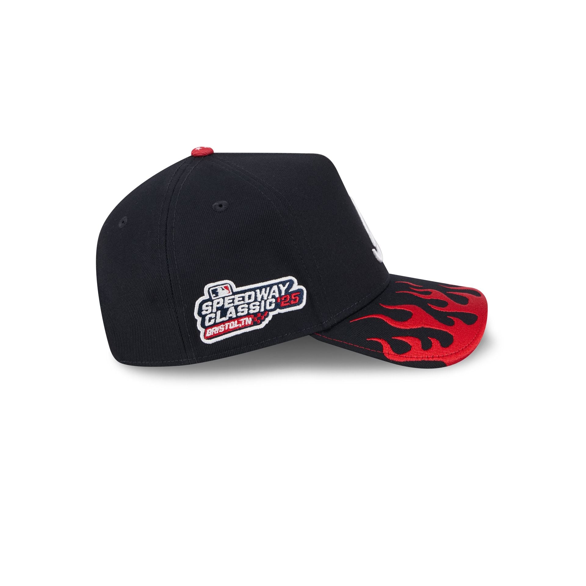 Atlanta Braves Speedway Classic 9FORTY A-Frame Snapback Hat - Image 4