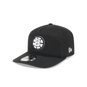 Boston Bruins Black and White 19TWENTY Snapback Hat