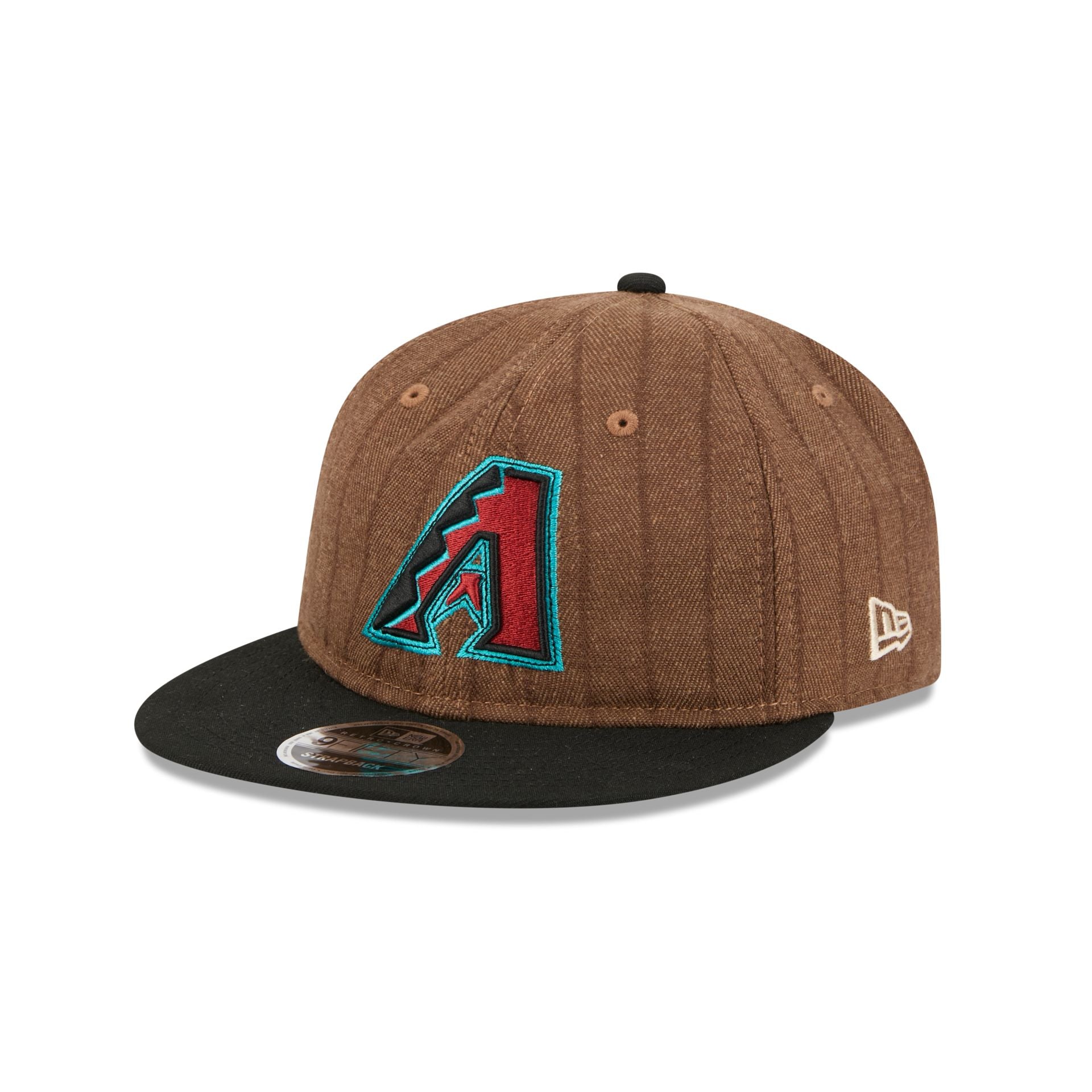 Arizona Diamondbacks Three Looms Wool Pinstripe Retro Crown 9FIFTY Adjustable Hat - Image 3