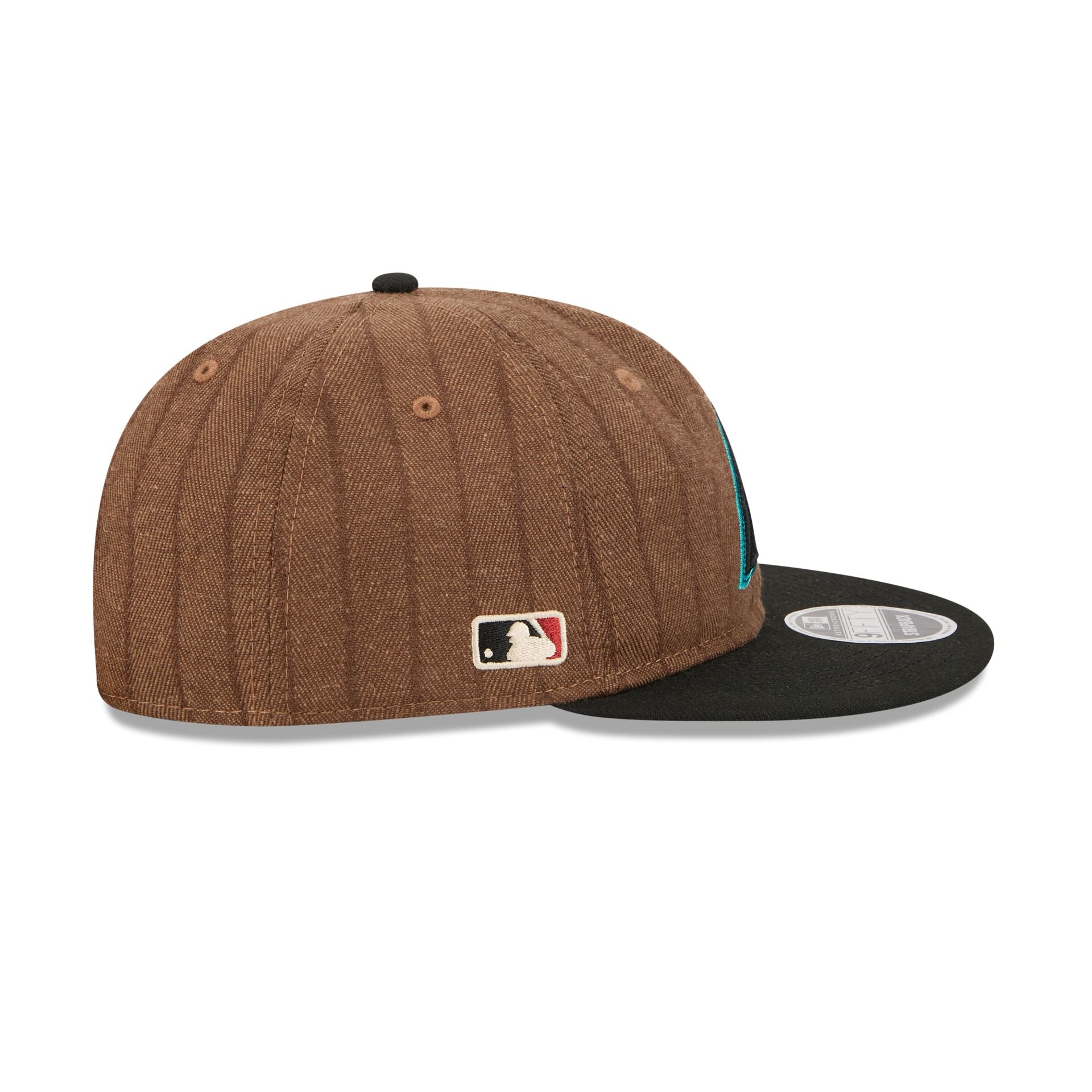 Arizona Diamondbacks Three Looms Wool Pinstripe Retro Crown 9FIFTY Adjustable Hat - Image 4