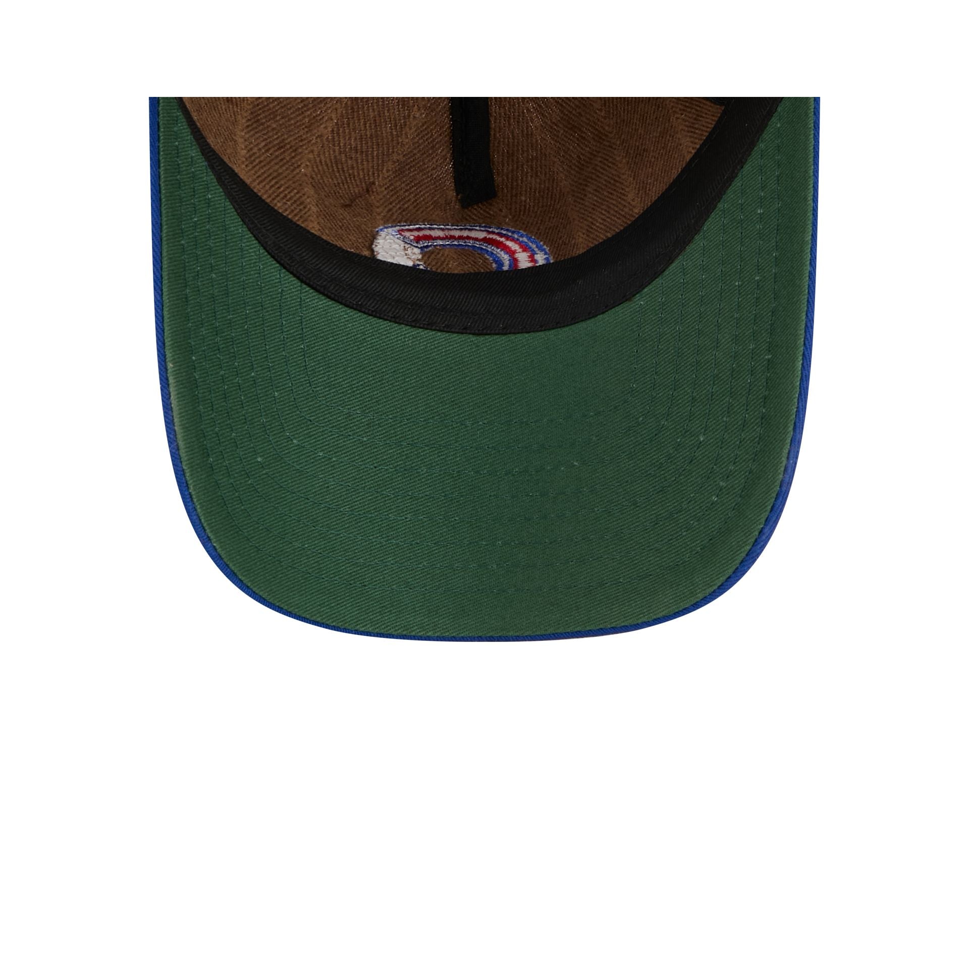 Chicago Cubs Three Looms Wool Pinstripe 9TWENTY A-Frame Adjustable Hat - Image 7