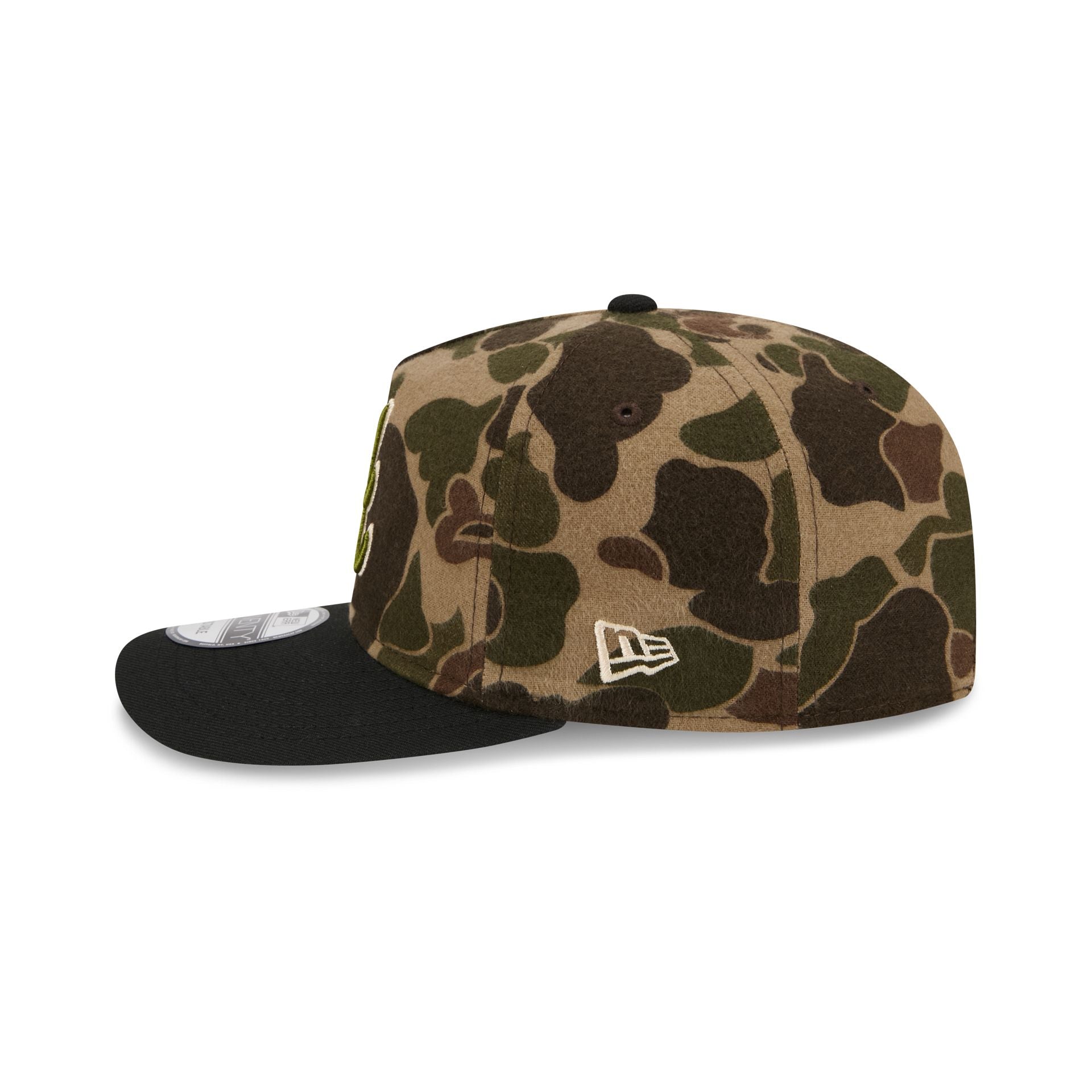 Atlanta Braves Three Looms Wool Duck Camo 19TWENTY Adjustable Hat - Image 4
