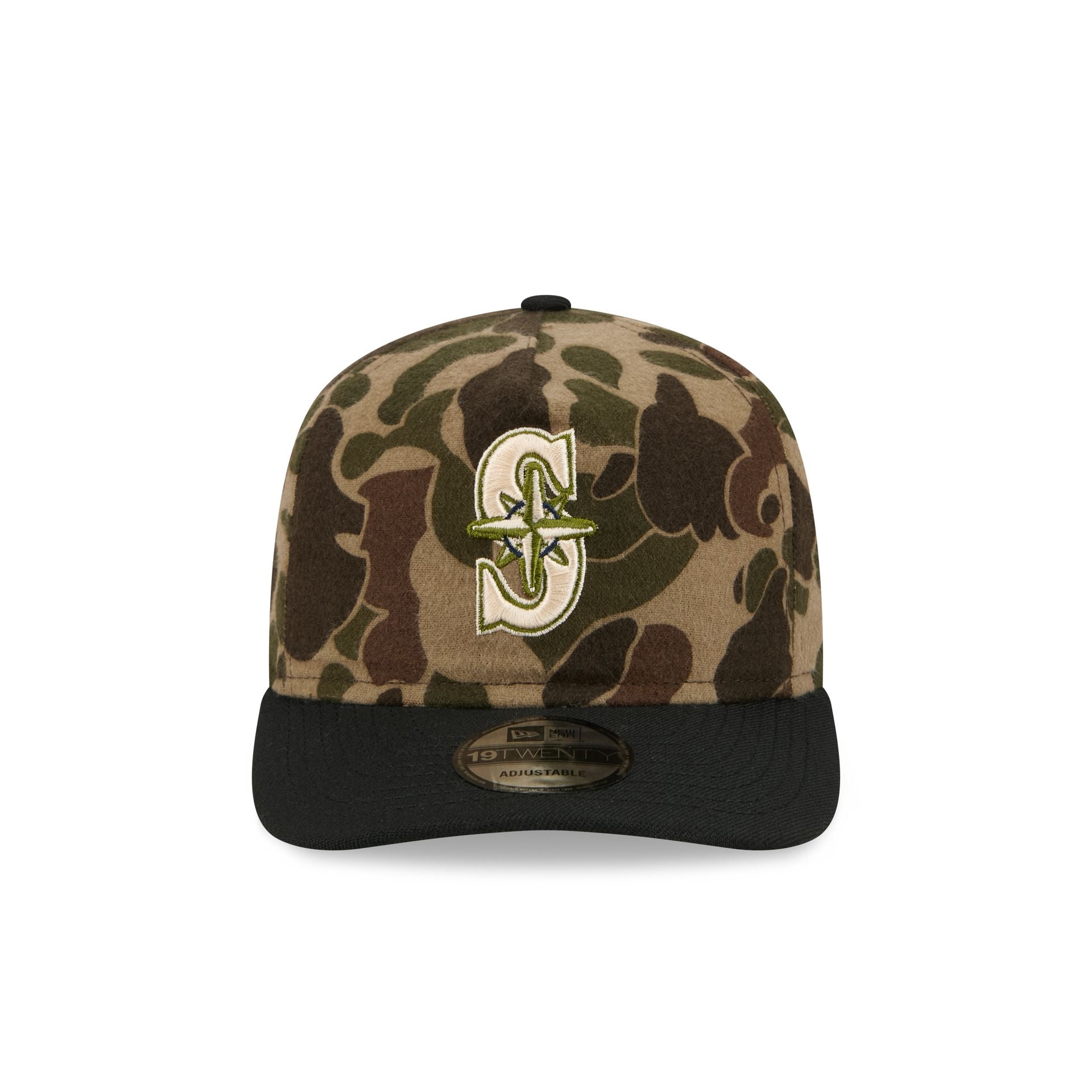 Seattle Mariners Three Looms Wool Duck Camo 19TWENTY Adjustable Hat - Image 2
