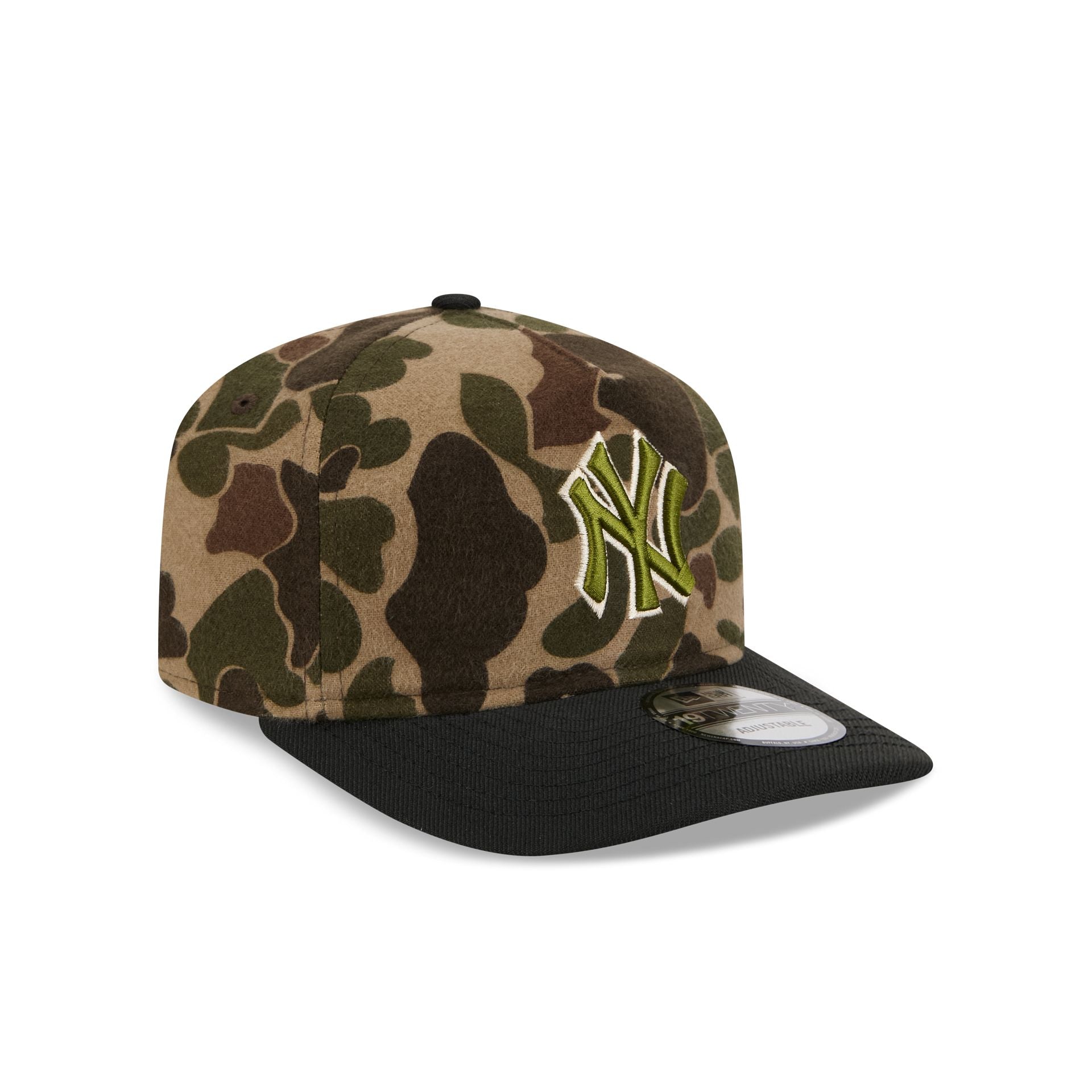 New York Yankees Three Looms Wool Duck Camo 19TWENTY Adjustable Hat - Image 3