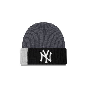 New York Yankees Merino Wool Color Block Cuff Knit Hat