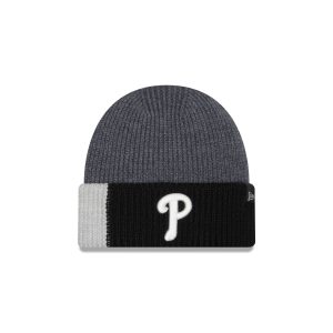 Philadelphia Phillies Merino Wool Color Block Cuff Knit Hat