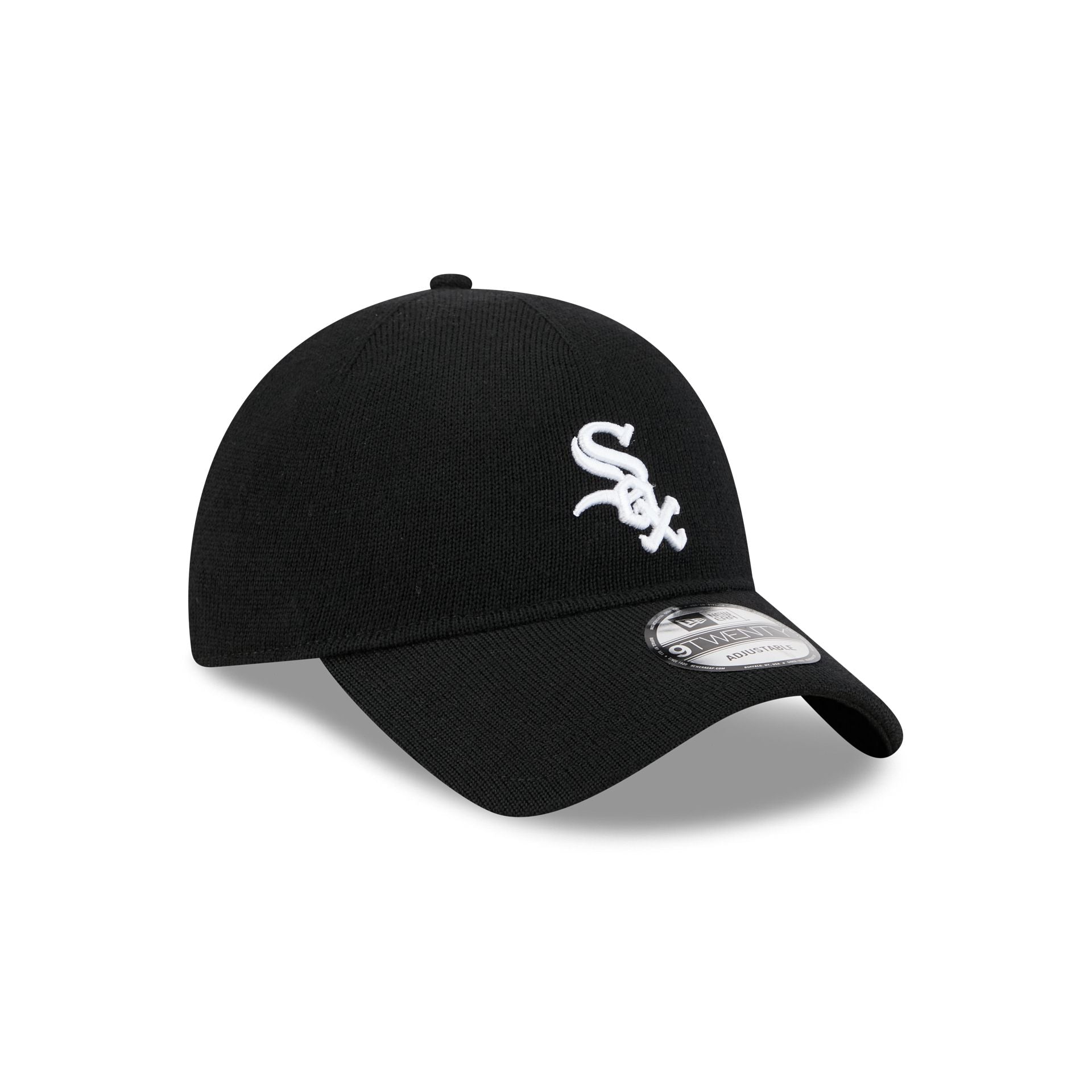 Chicago White Sox Merino Wool Black 9TWENTY Adjustable Hat - Image 3