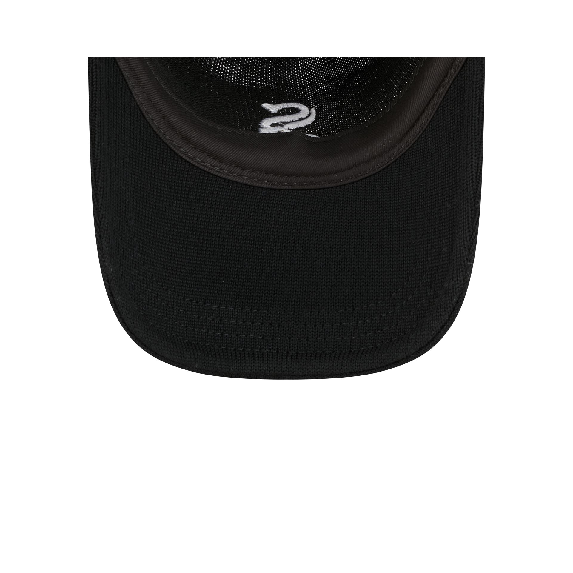 Chicago White Sox Merino Wool Black 9TWENTY Adjustable Hat - Image 7