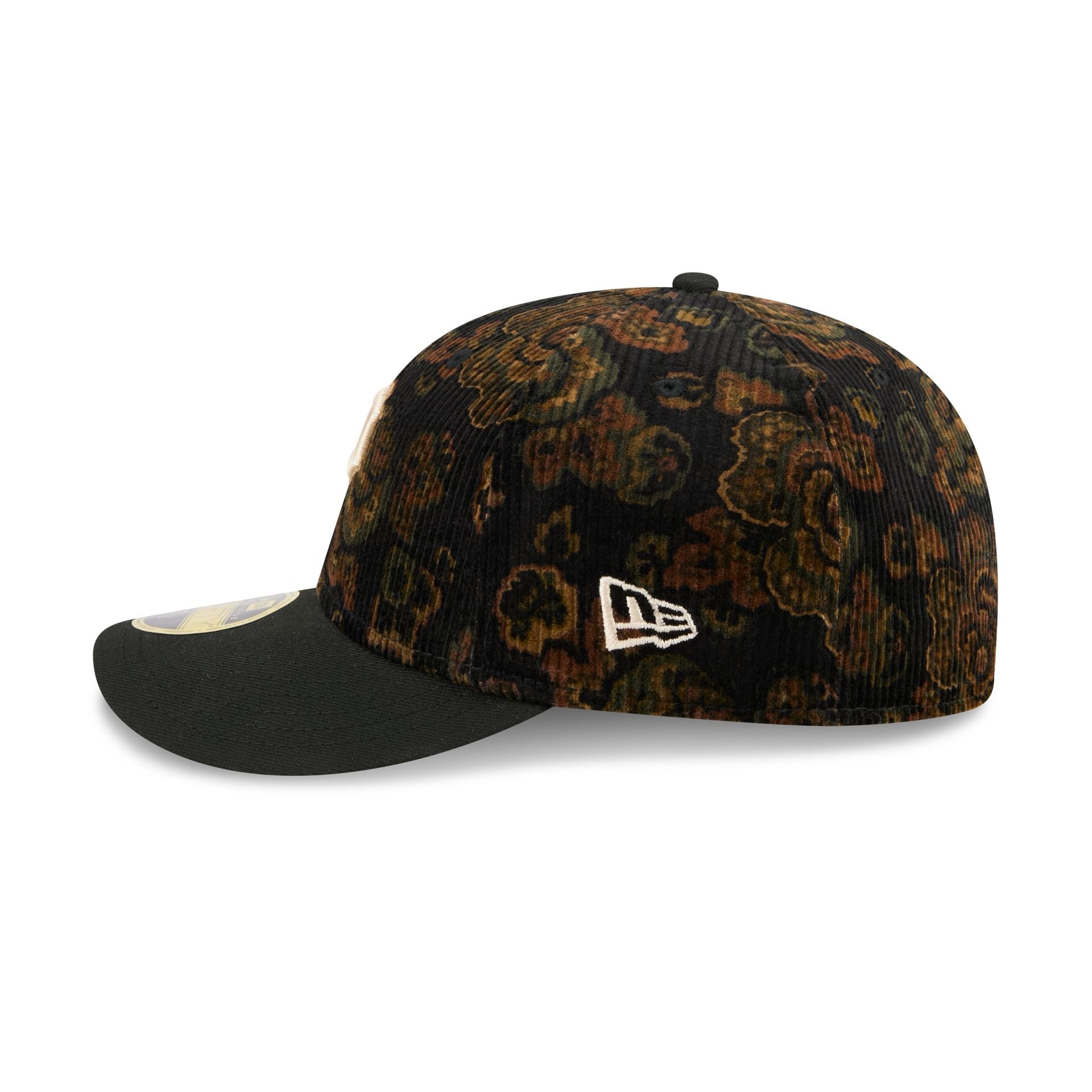 Pittsburgh Pirates Three Looms Floral Cord Low Profile 59FIFTY Fitted Hat - Image 4