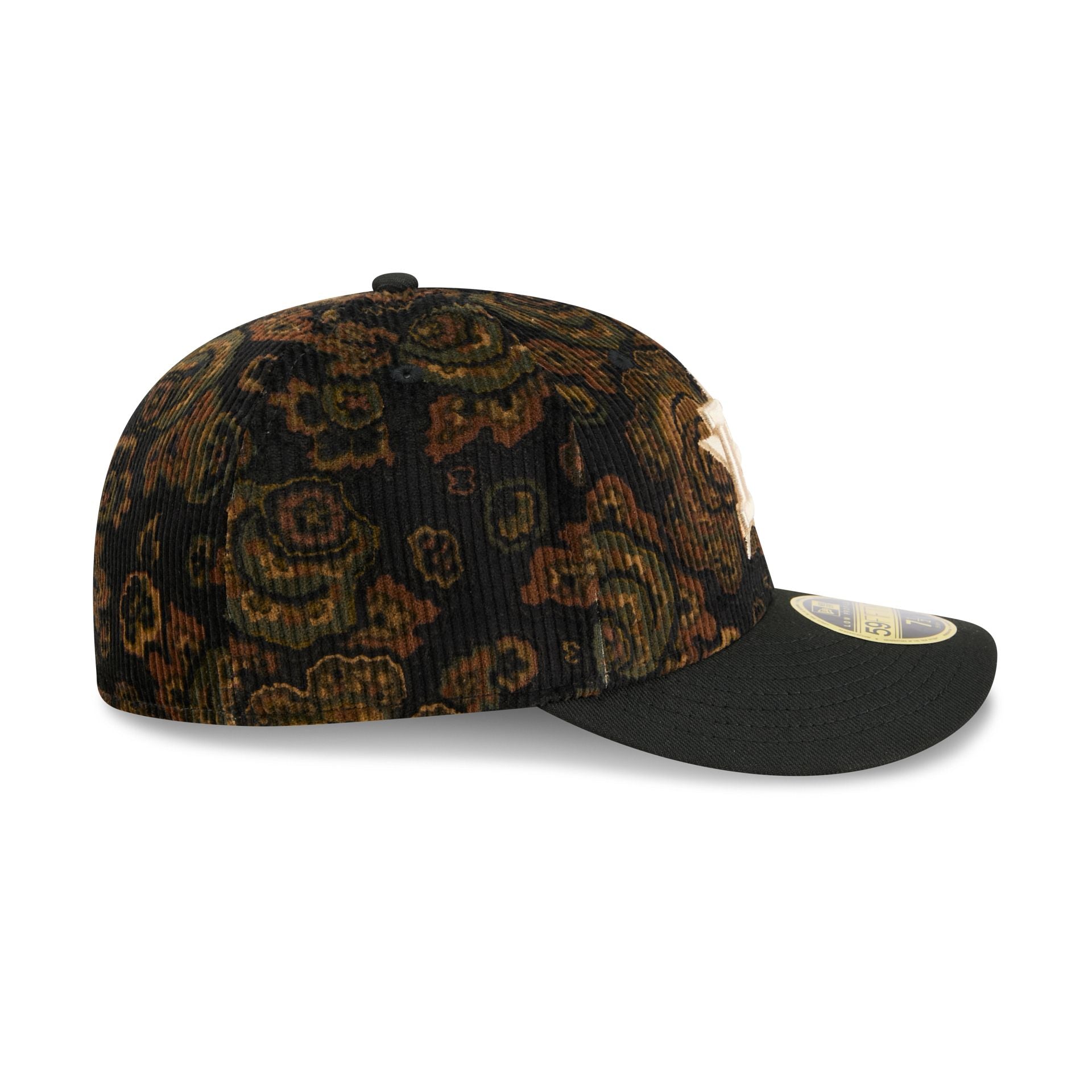 Houston Astros Three Looms Floral Cord Low Profile 59FIFTY Fitted Hat - Image 5