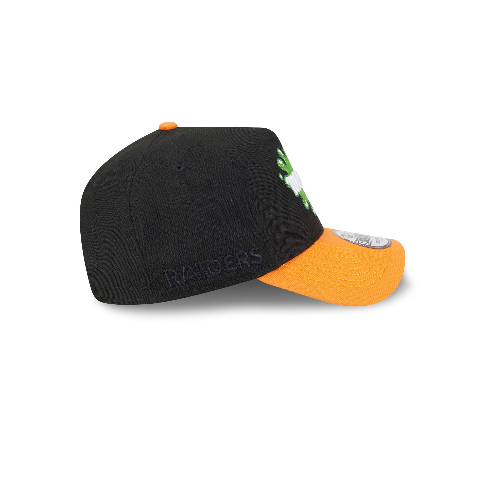 Nickelodeon Slime x Las Vegas Raiders 9FORTY A-Frame Snapback Hat - Image 5